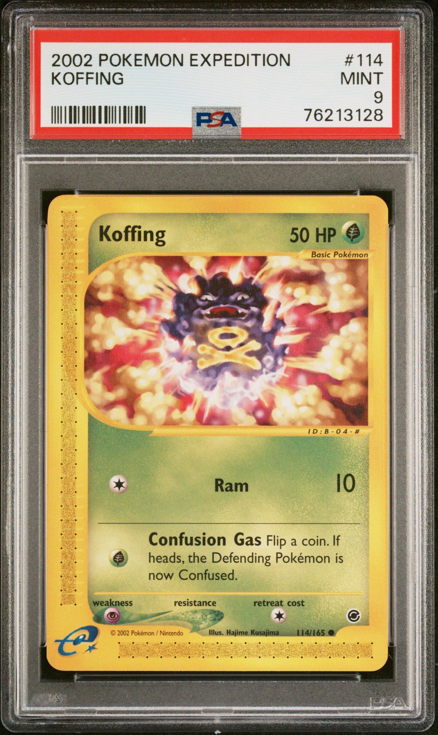 pokemon koffing card Vintage Common If heads Koffing | EX Delta Species