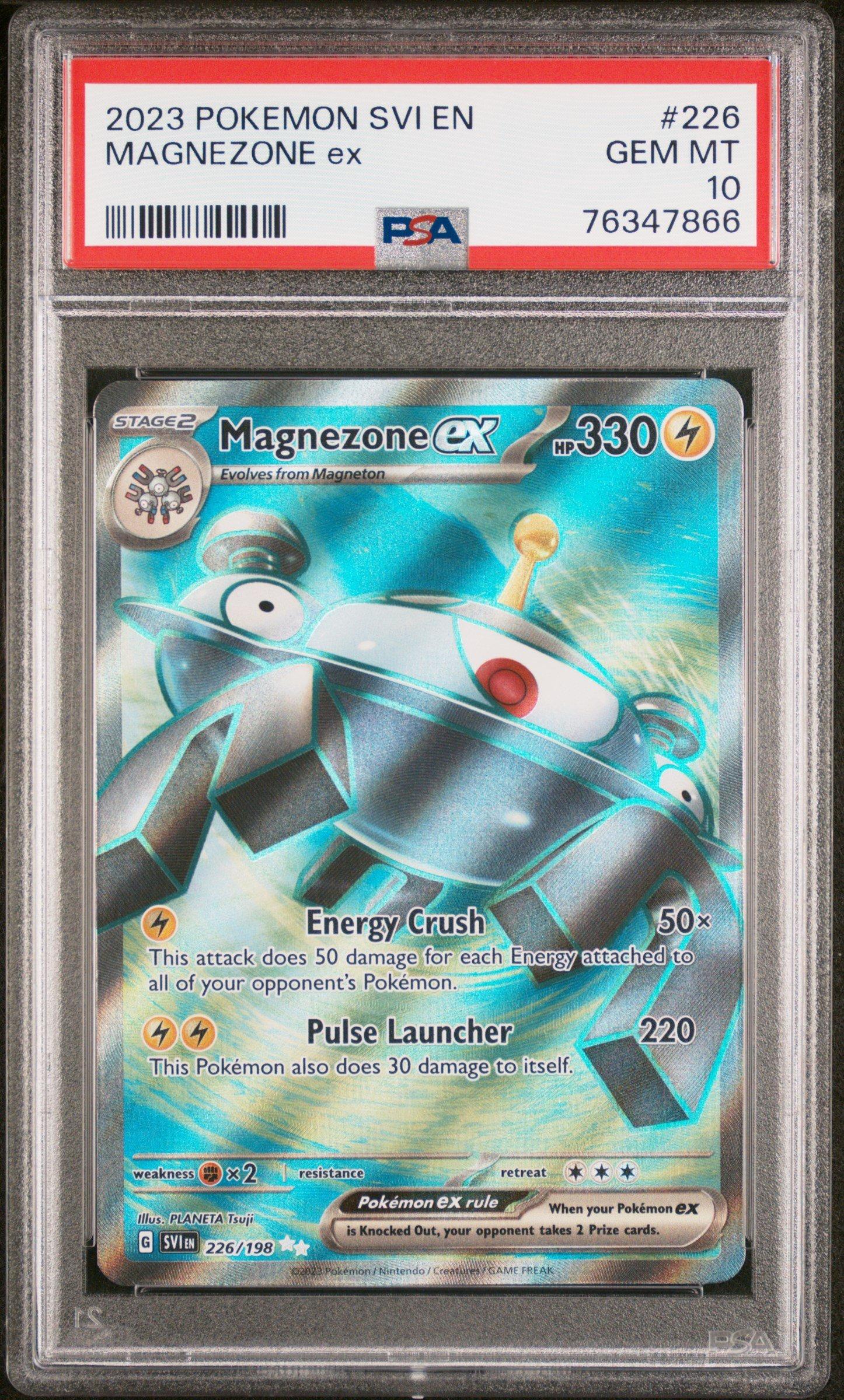 2023 Pokemon Svi En-scarlet & Violet 226 Magnezone Ex Ultra Rare