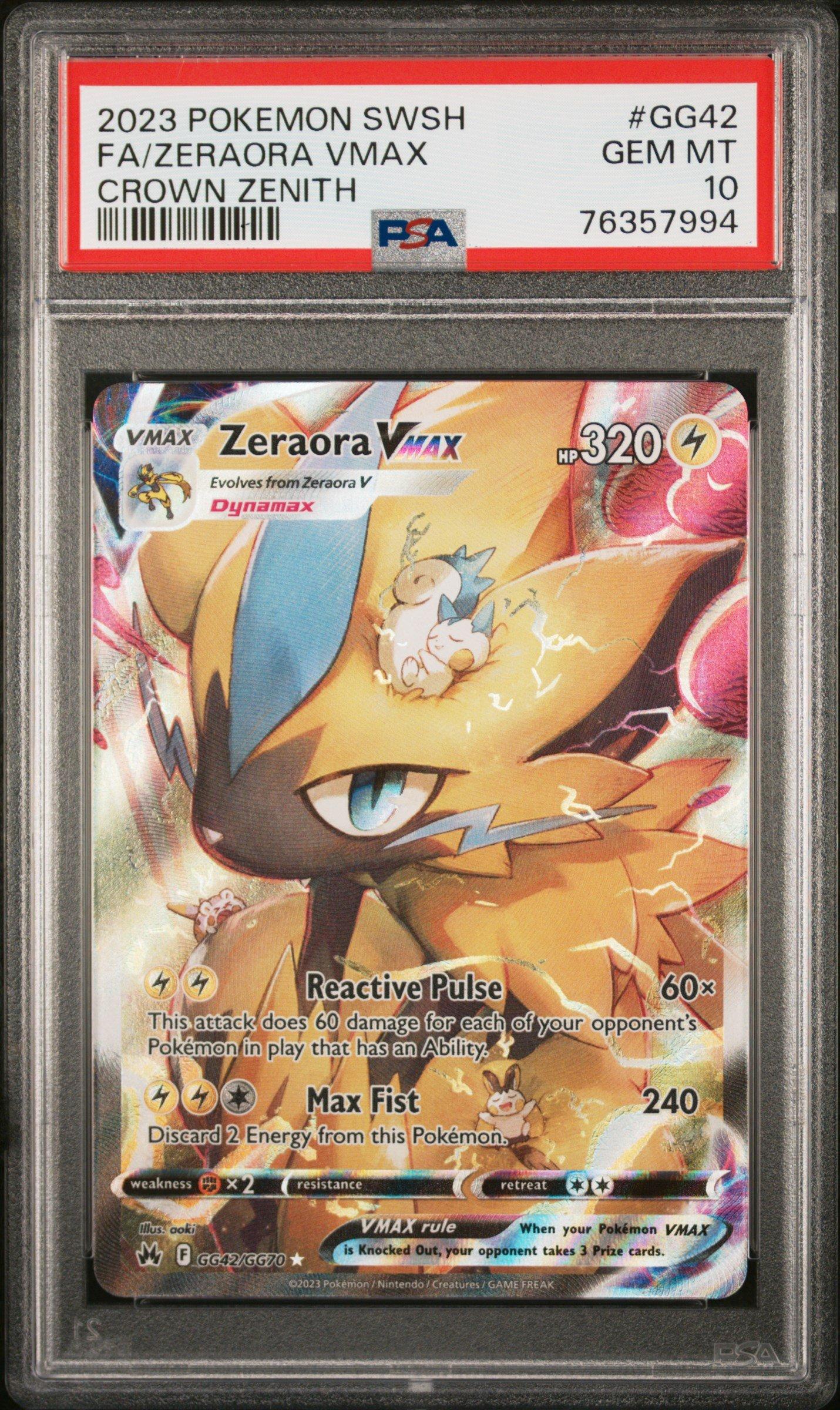 2023 Pokemon Sword And Shield Crown Zenith Gg42 Full Art