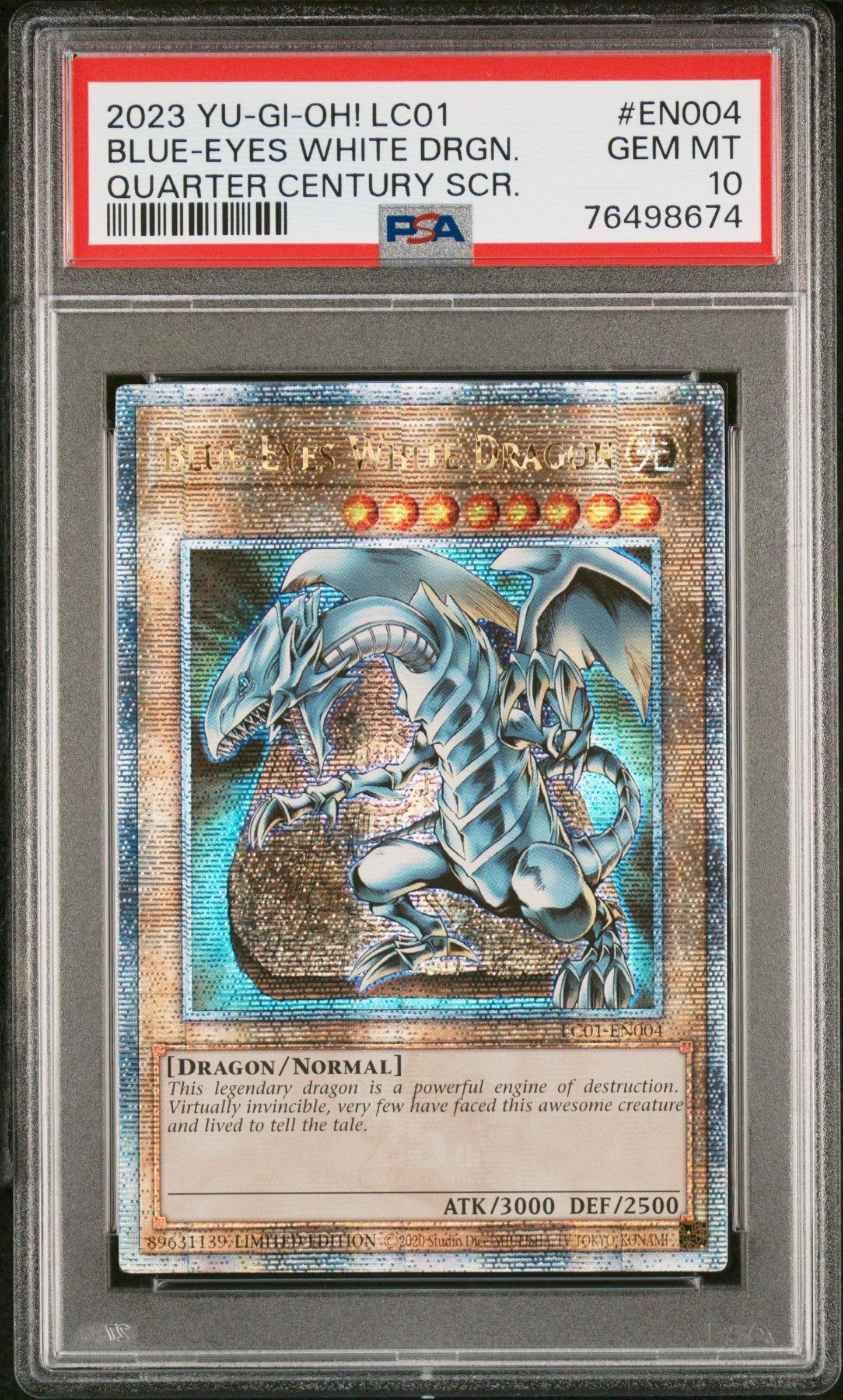 遊戯王 青眼の白龍 2023 lc01-en004 psa10　25th 海外 2023 Yu-gi-oh! Lc01-legendary Collection: 25th Anniversary Edition