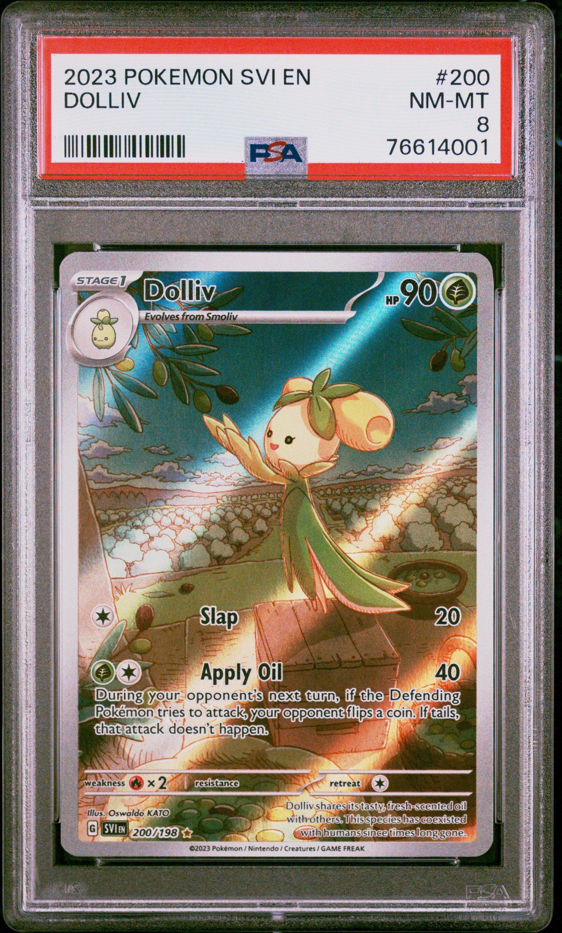 2023 Pokemon Svi En-scarlet & Violet 200 Dolliv Illustration Rare