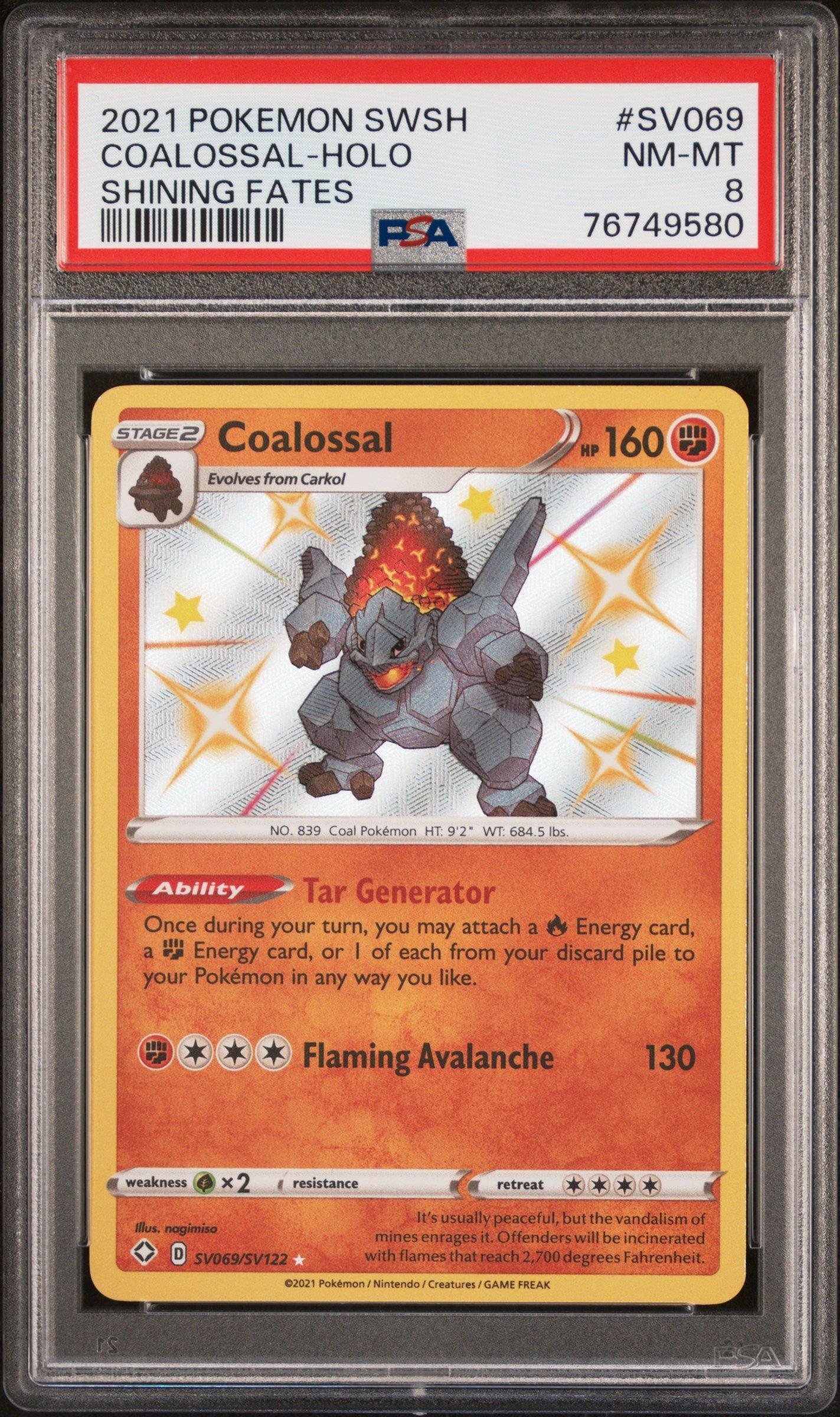 coalossal pokemon card {097/193}Coalossal (Ball Mirror) Coalossal & Pin - SWSH054