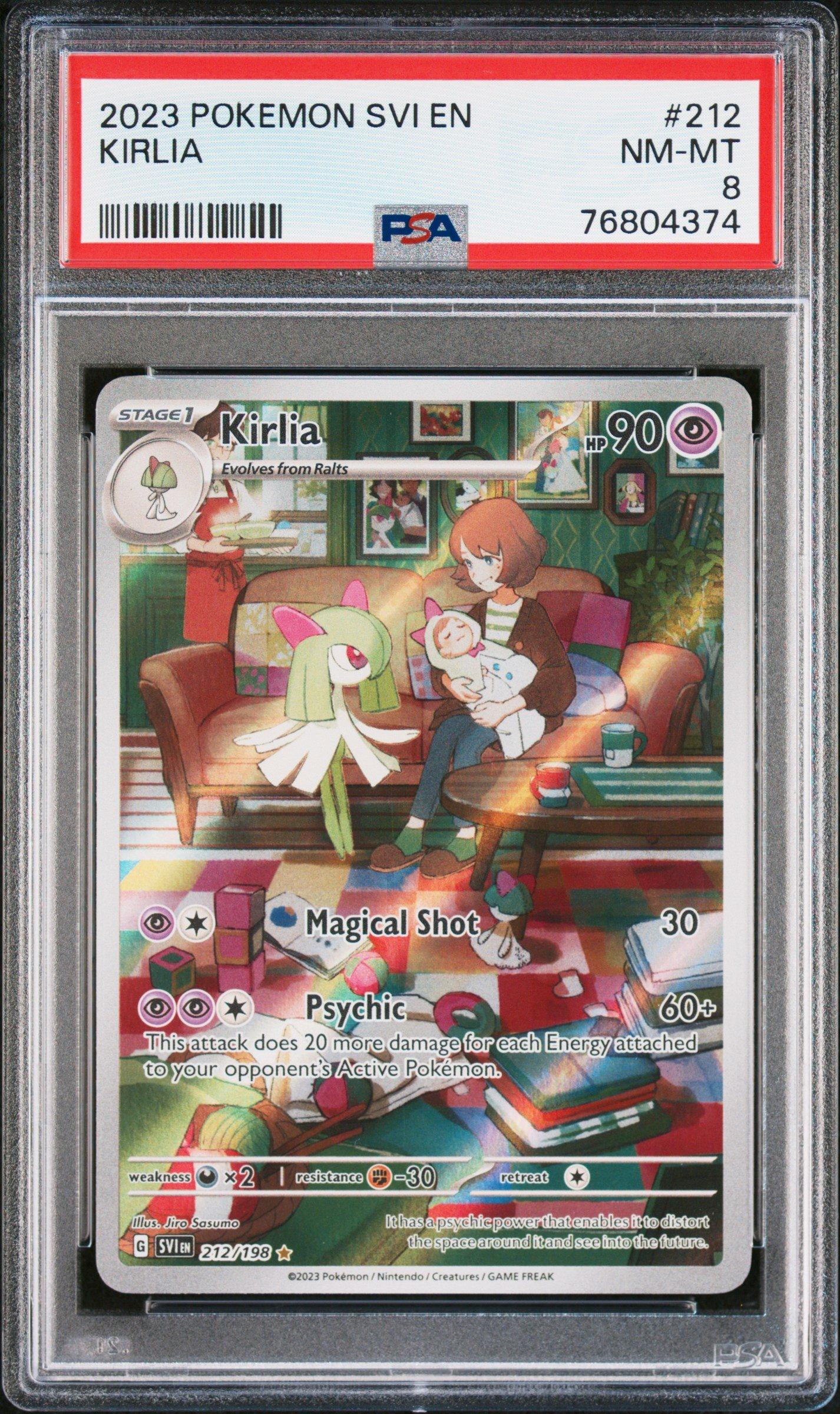 2023 Pokemon Svi En-scarlet & Violet 212 Kirlia PSA