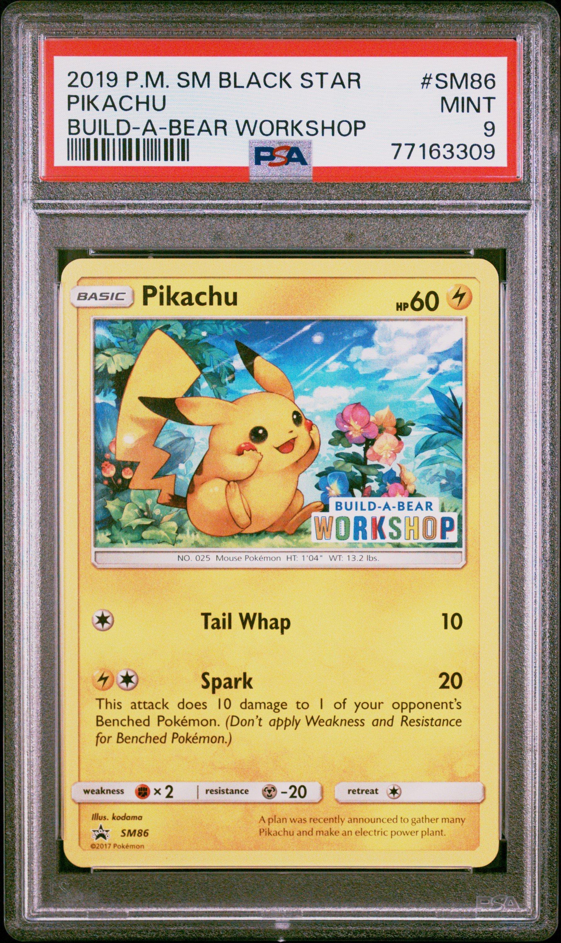 pokemon build a bear cards Set of four (Pikachu, Vulpix, Jigglypuff and Charmander) stamped – The Monster Company Base Set Type Bulbasaur [Build A Bear] #1