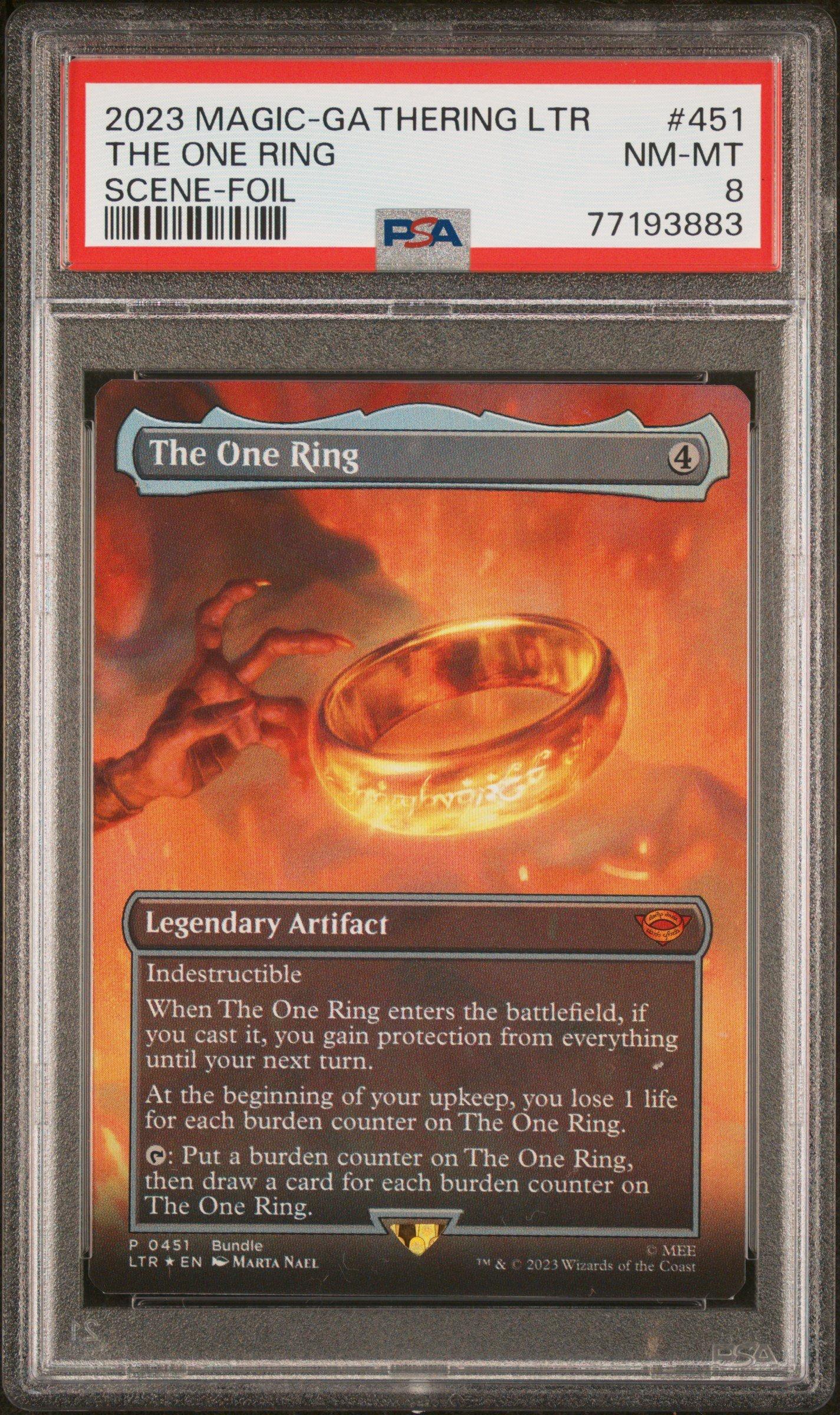 2023 Magic The Gathering Tales Of Middle-earth 451 The One Ring Scene ...