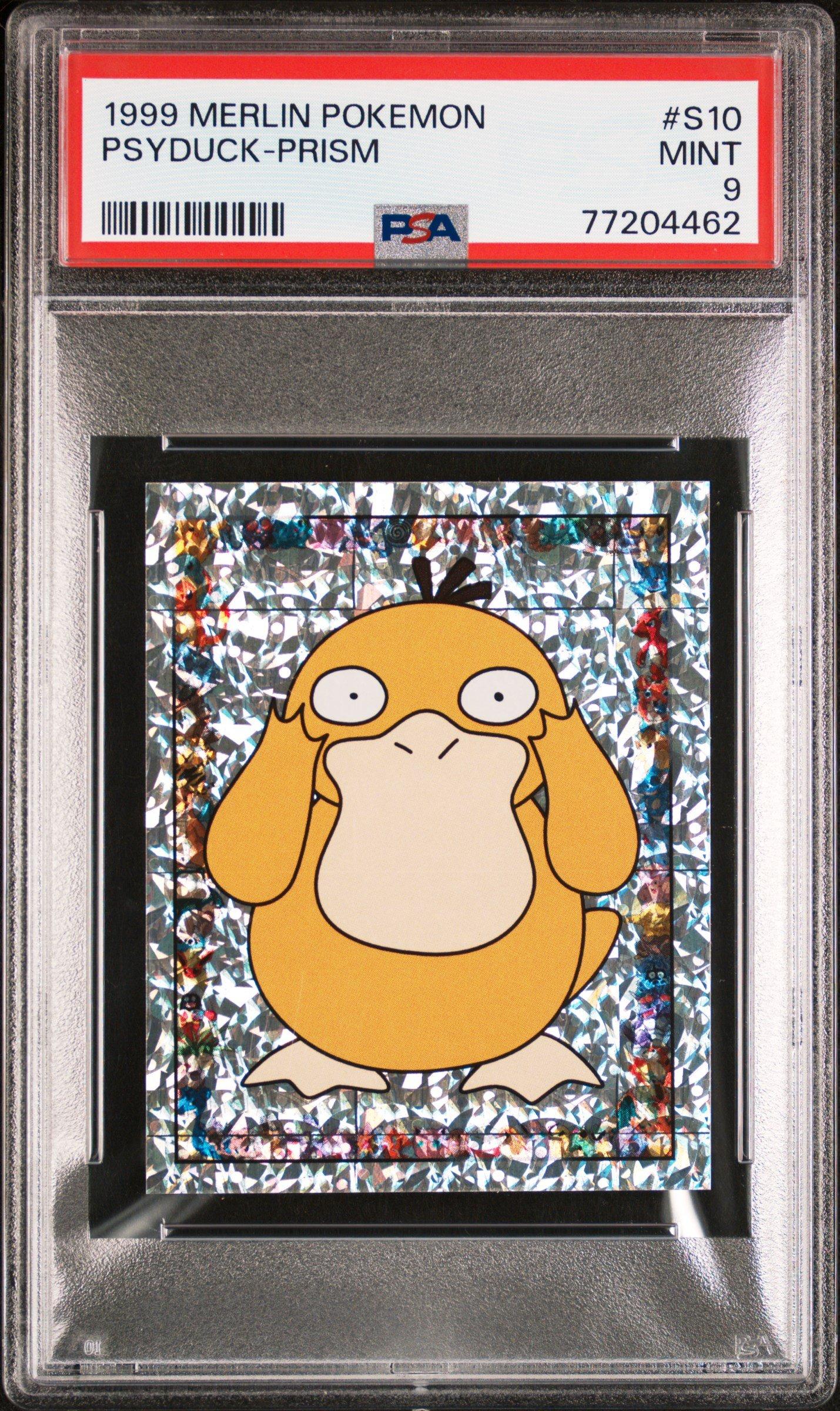 1999 Merlin Pokemon S10 Psyduck-prism PSA 9 Graded Card | GameStop