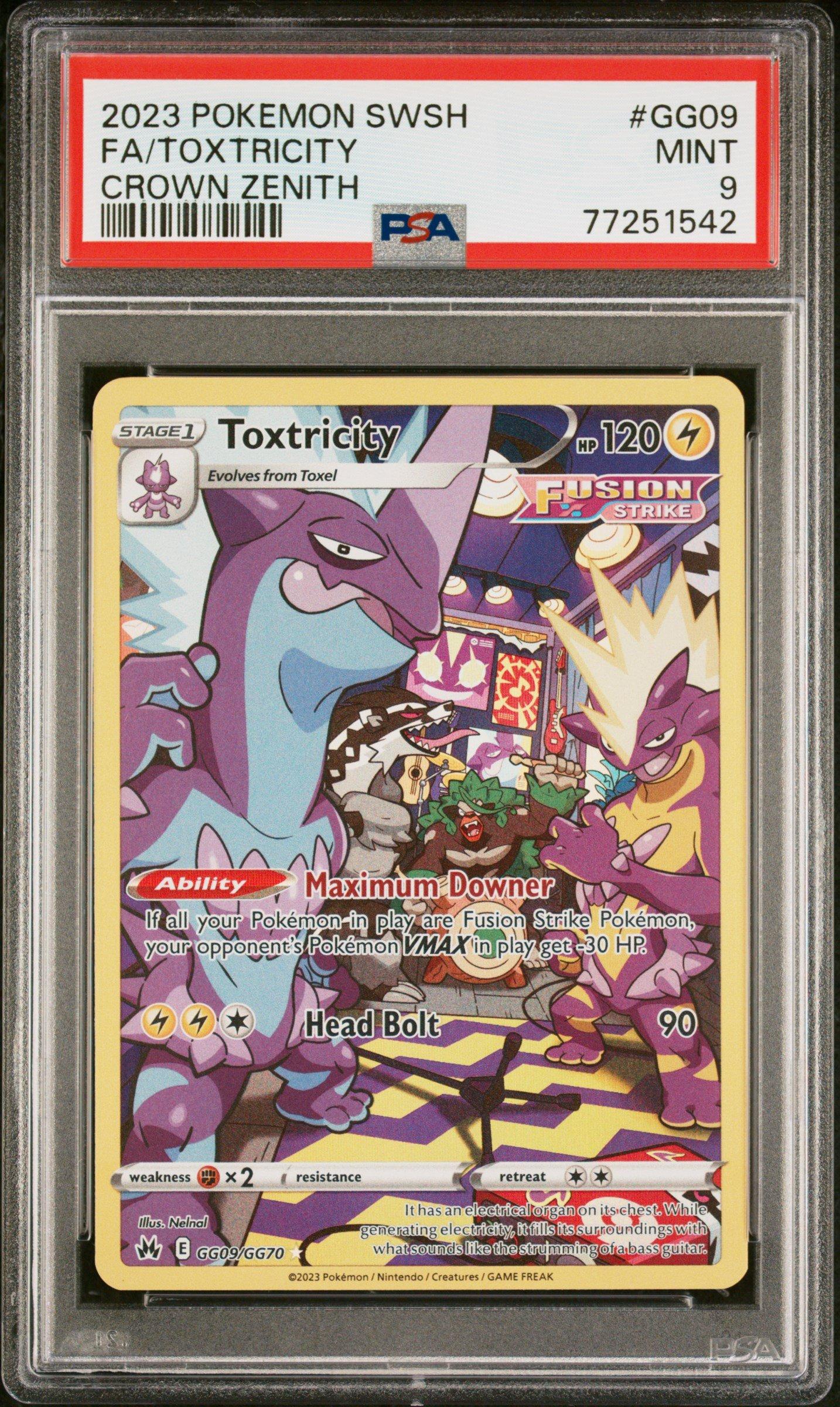 2023 Pokemon Sword And Shield Crown Zenith Gg09 Full Art