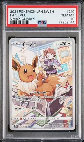 2021 Pokemon Japanese Sword & Shield Eevee Heroes Vmax Special Set