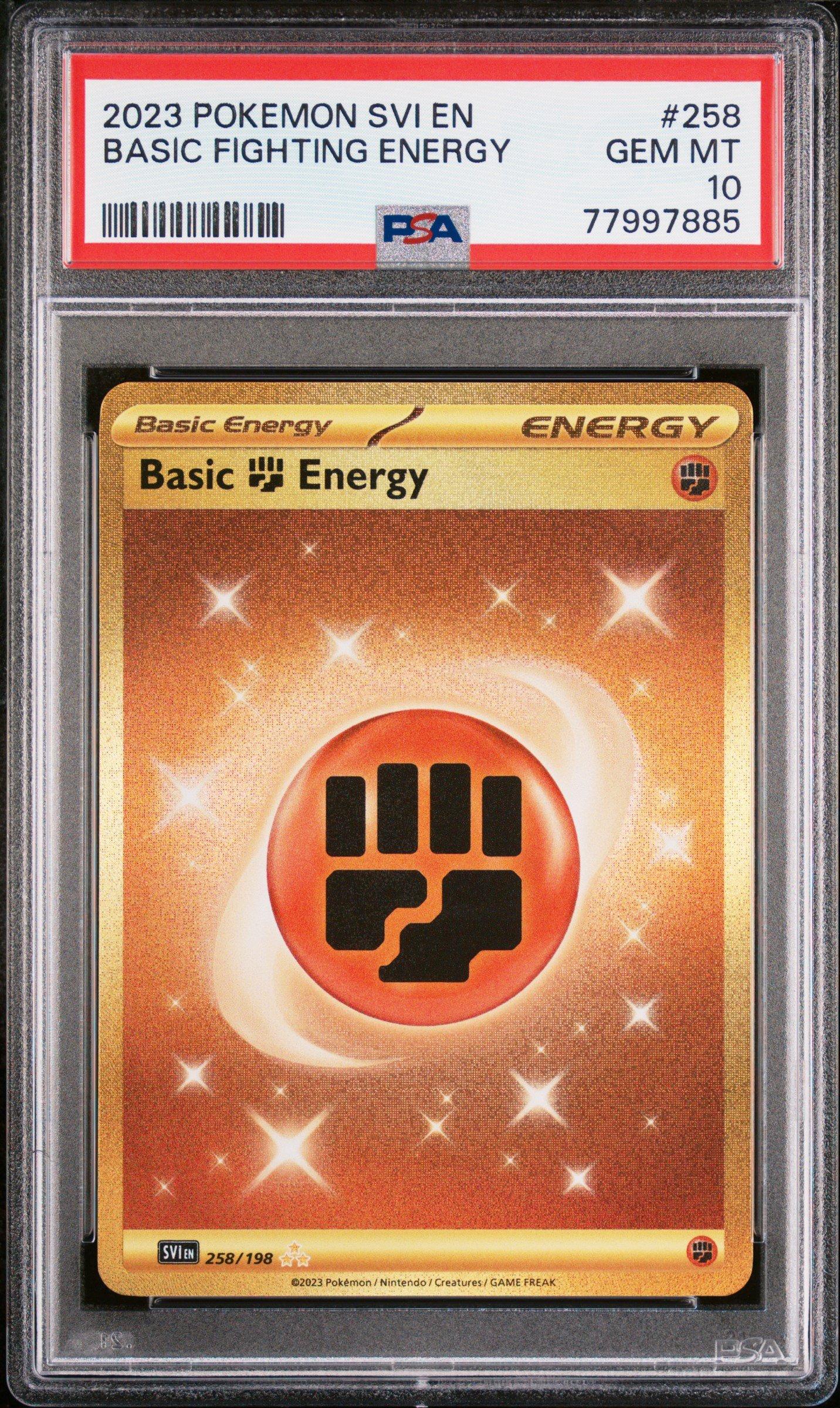 2023 Pokemon Svi En-scarlet & Violet 258 Basic Fighting Energy 