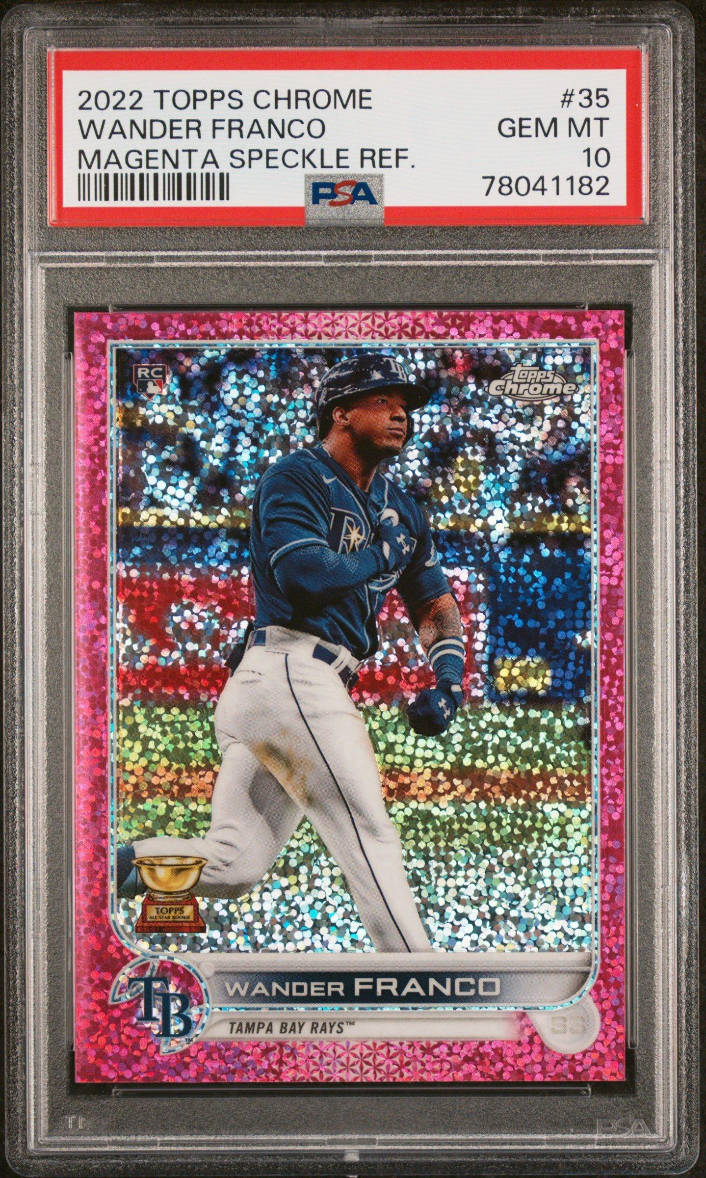 2022 Topps Chrome 35 Wander Franco PSA 10
