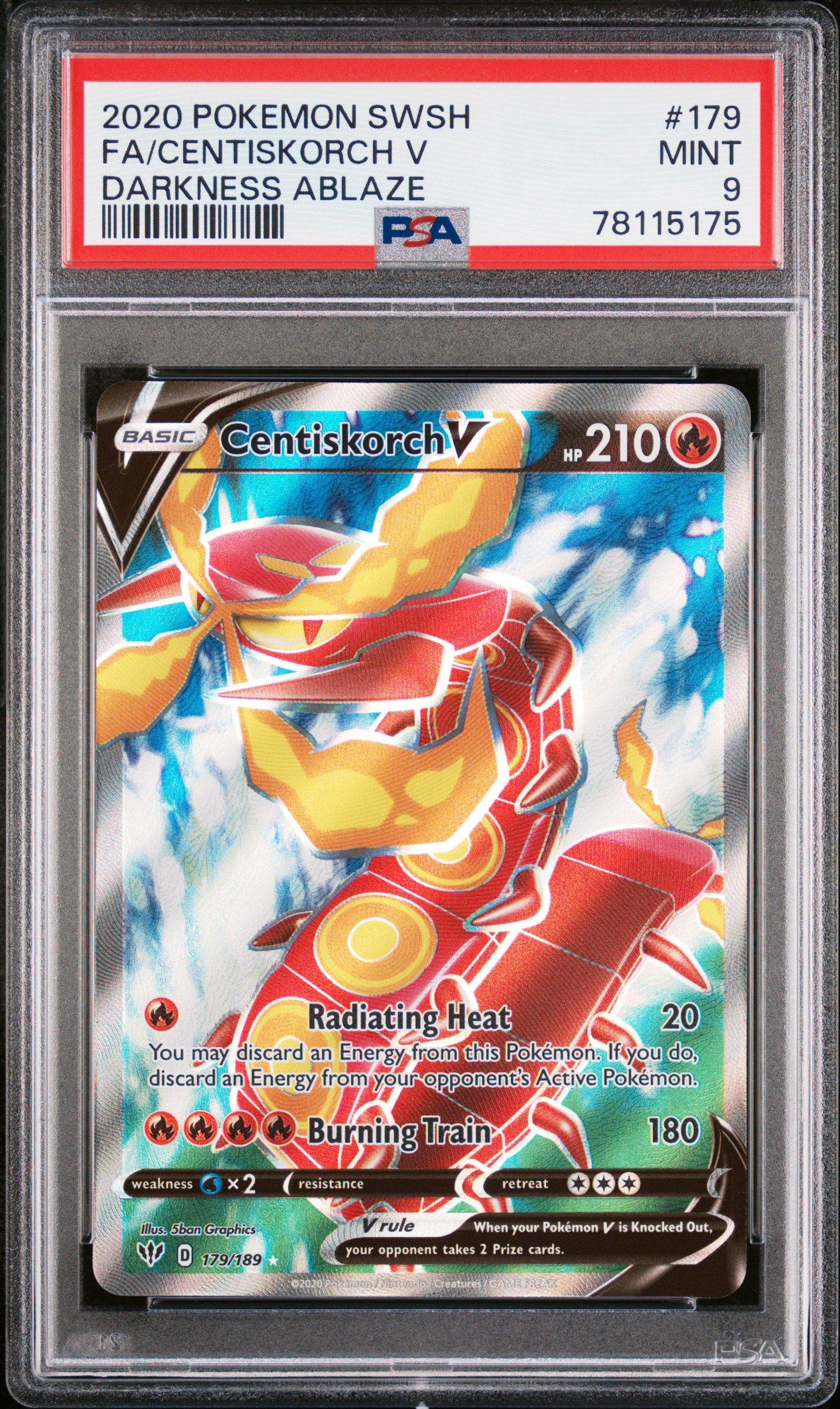 2020 Pokemon Sword & Shield Darkness Ablaze 179 Full Art