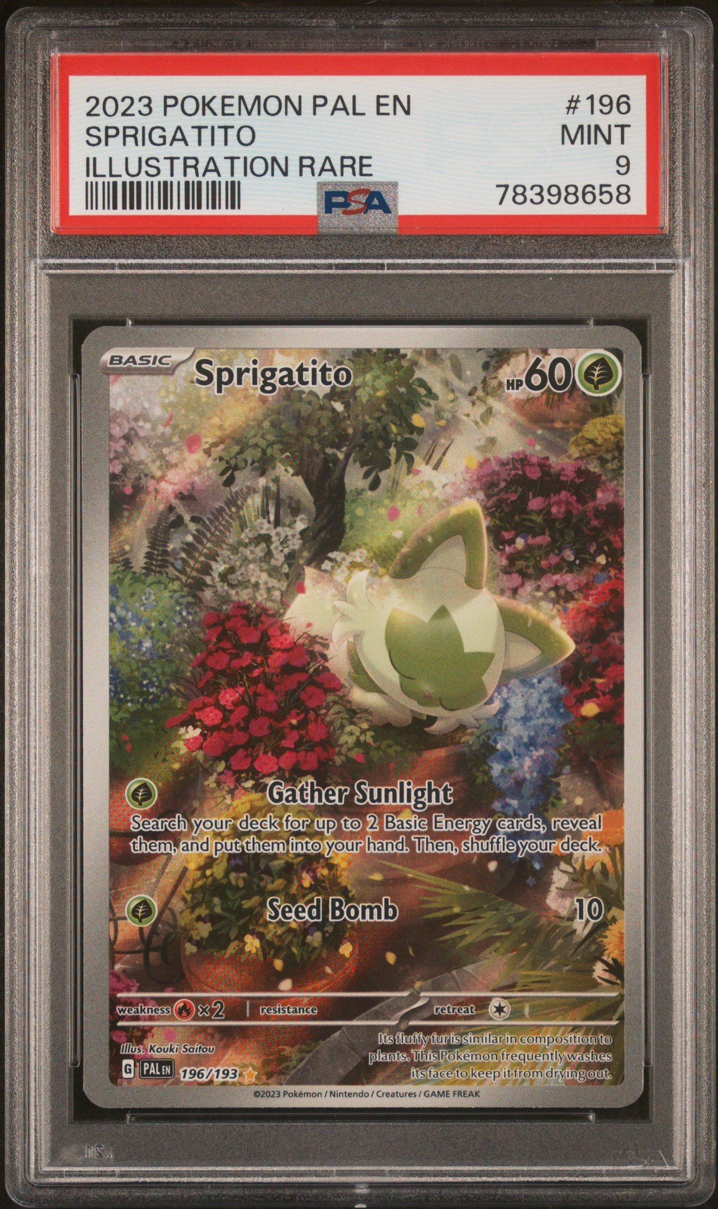 sprigatito pokemon card Pokémon TCG Scarlet & Violet