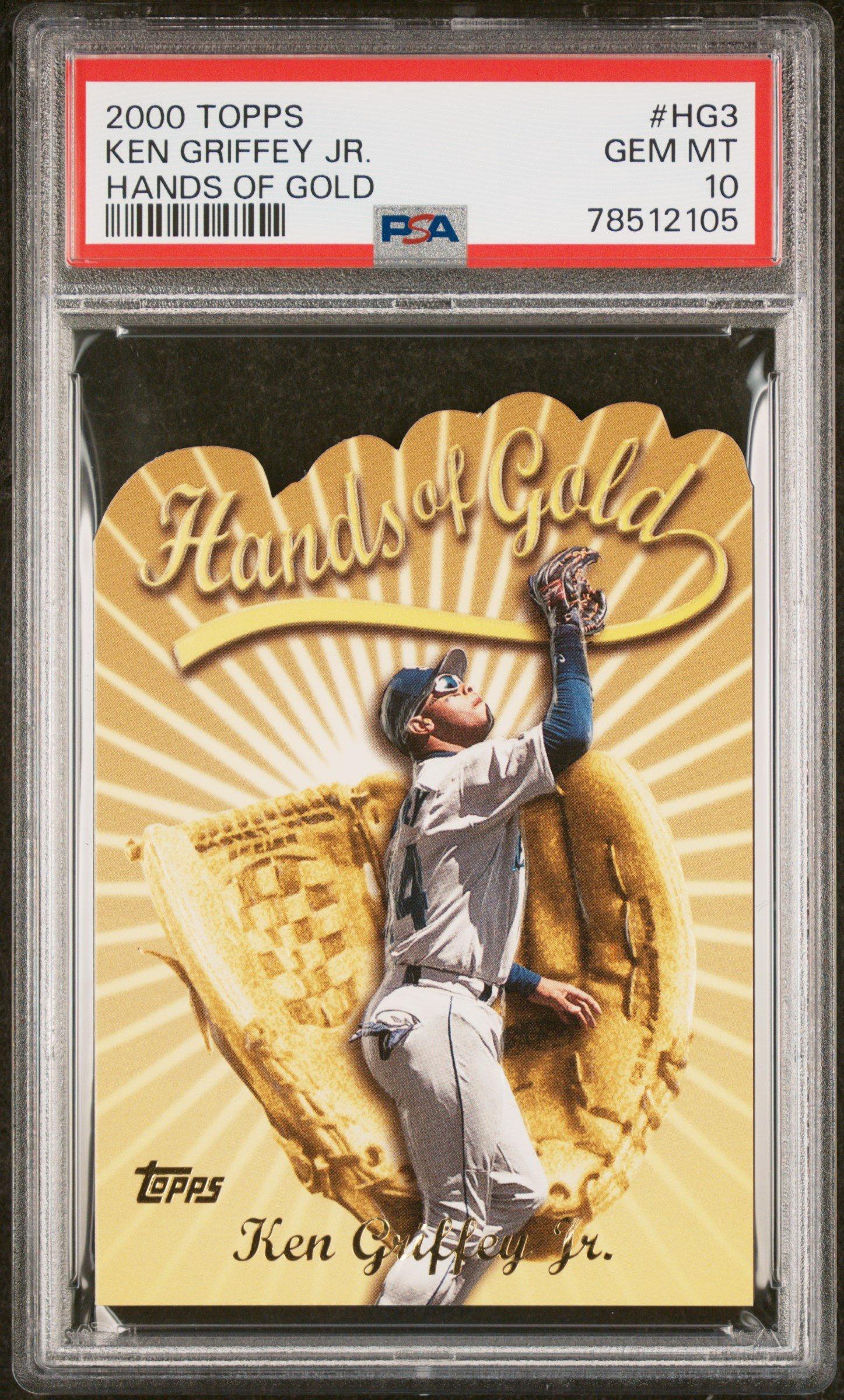 2000 Topps Hands Of Gold Hg3 Ken Griffey Jr. PSA 10
