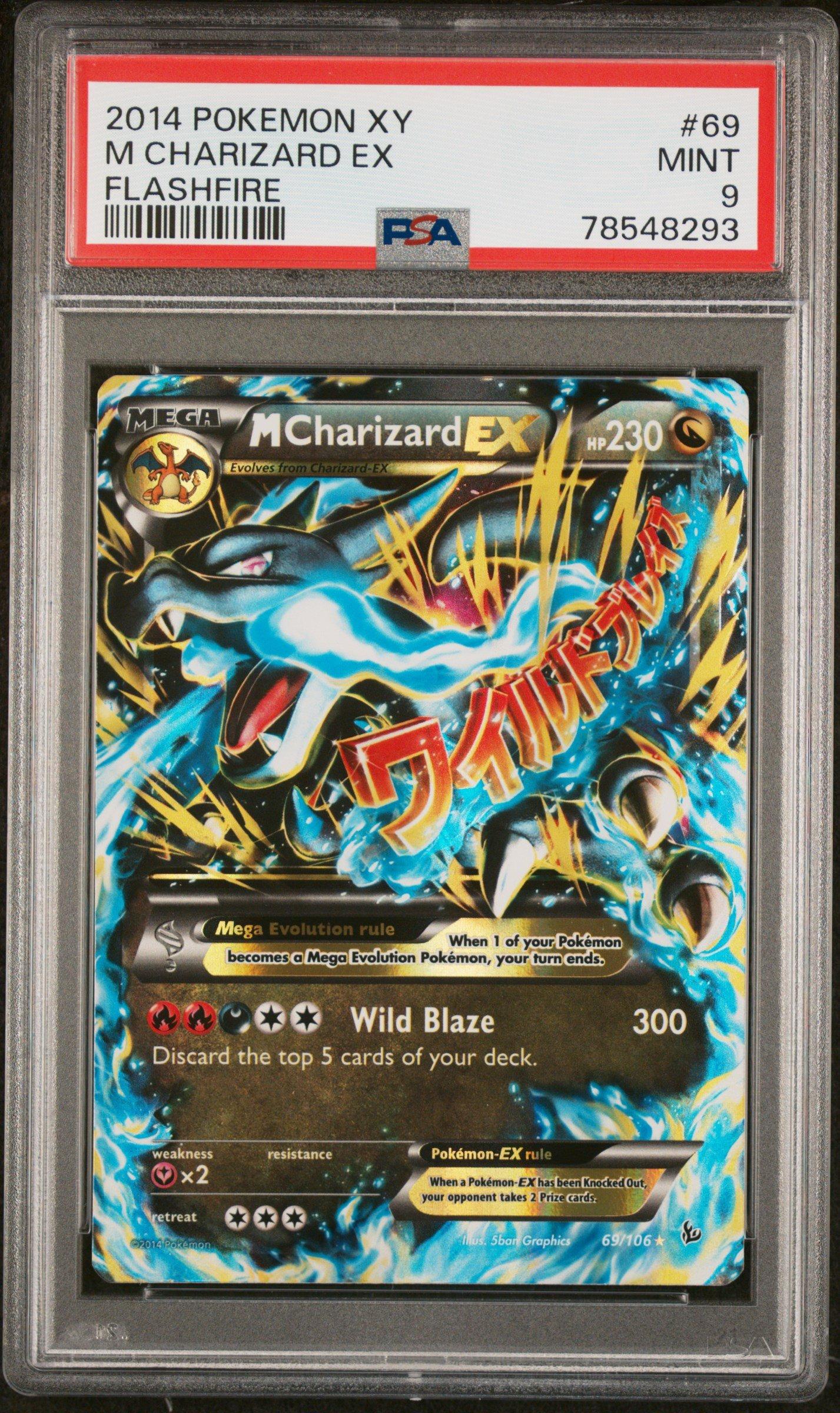 2014 Pokemon Xy Flashfire 69 M Charizard Ex PSA 9 | GameStop