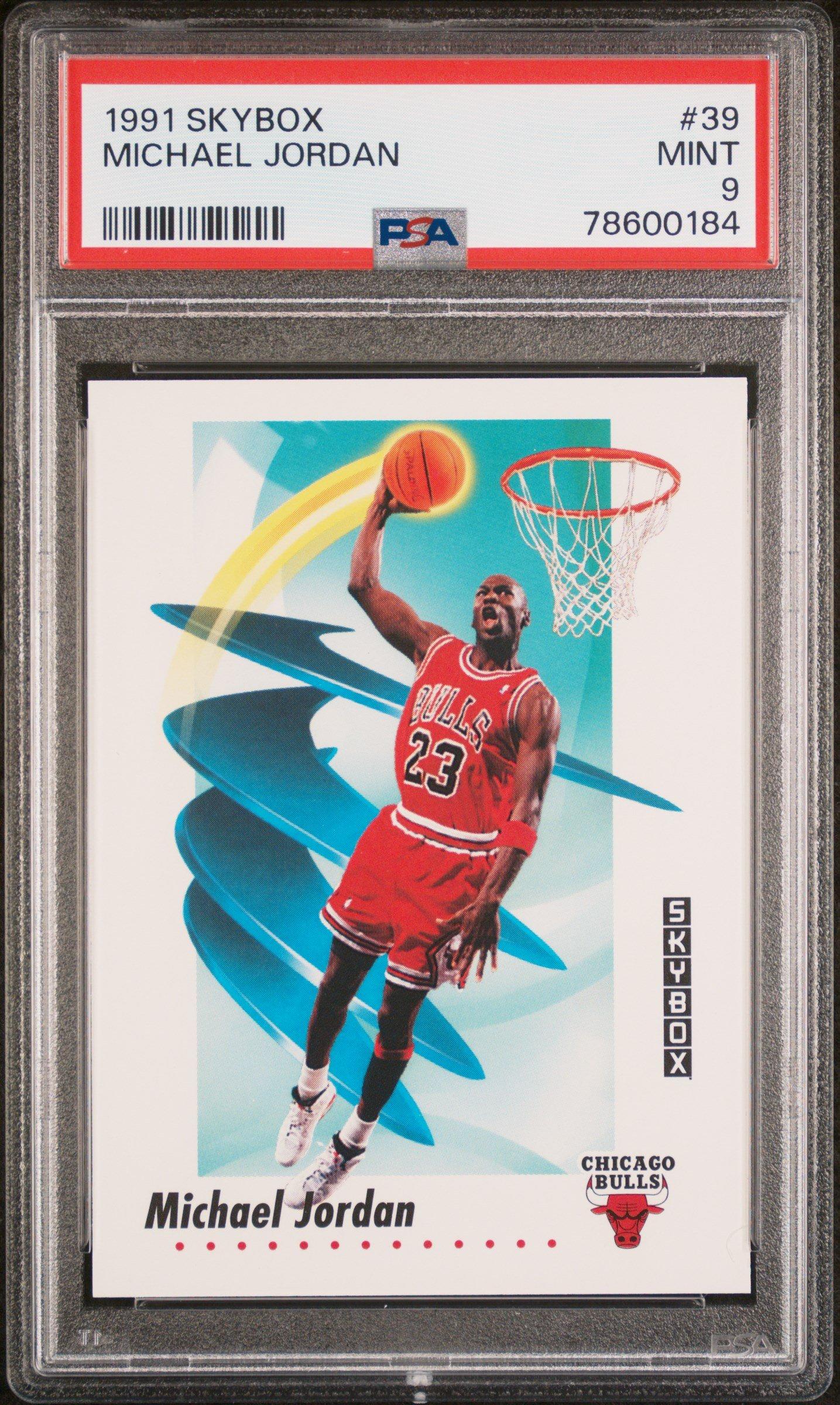 1991 Skybox 39 Michael Jordan PSA 9