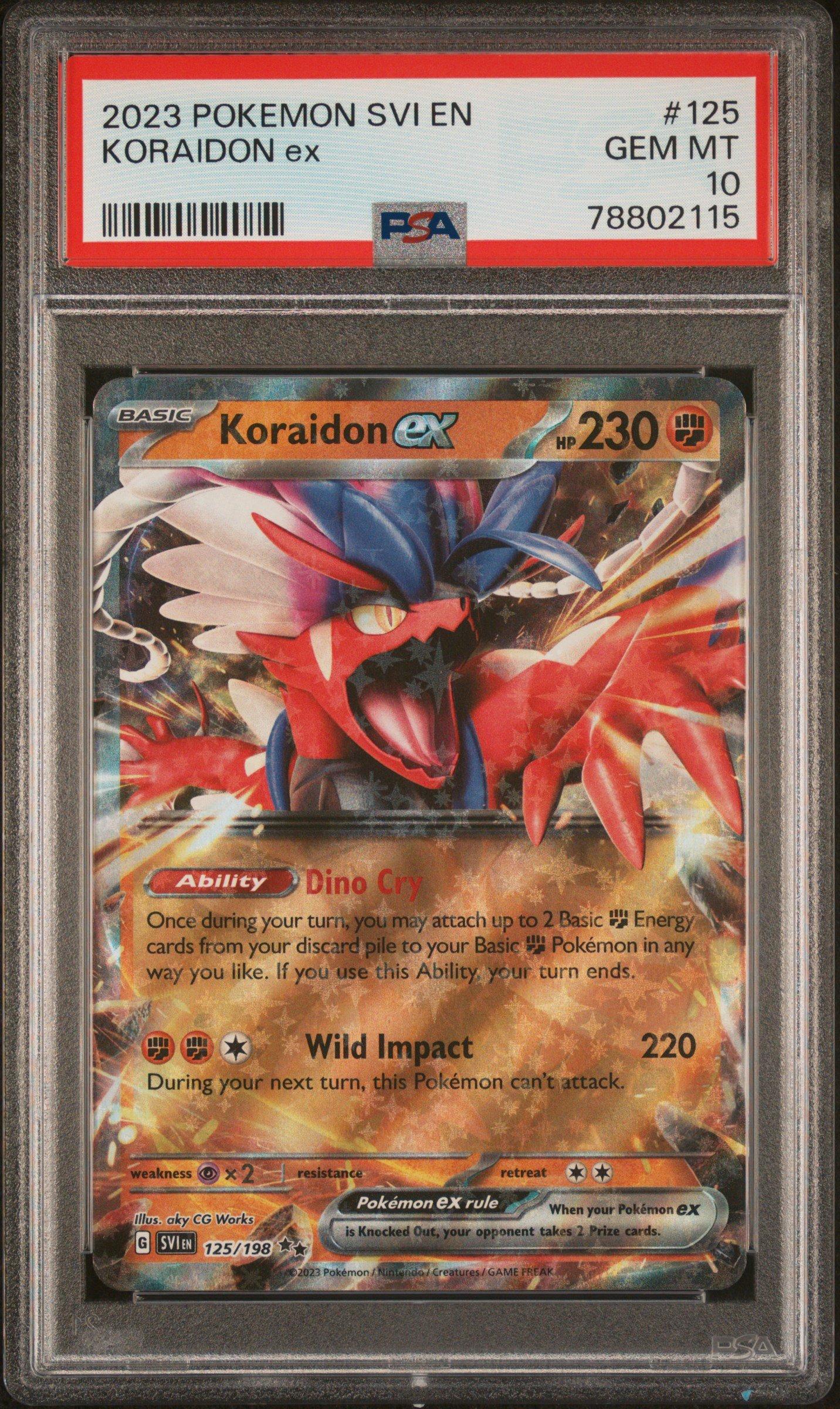 コライドンex SAR PSA 10 PSA10】コライドンex SAR 103/078 1枚の通販 王毅（498331310） | magi