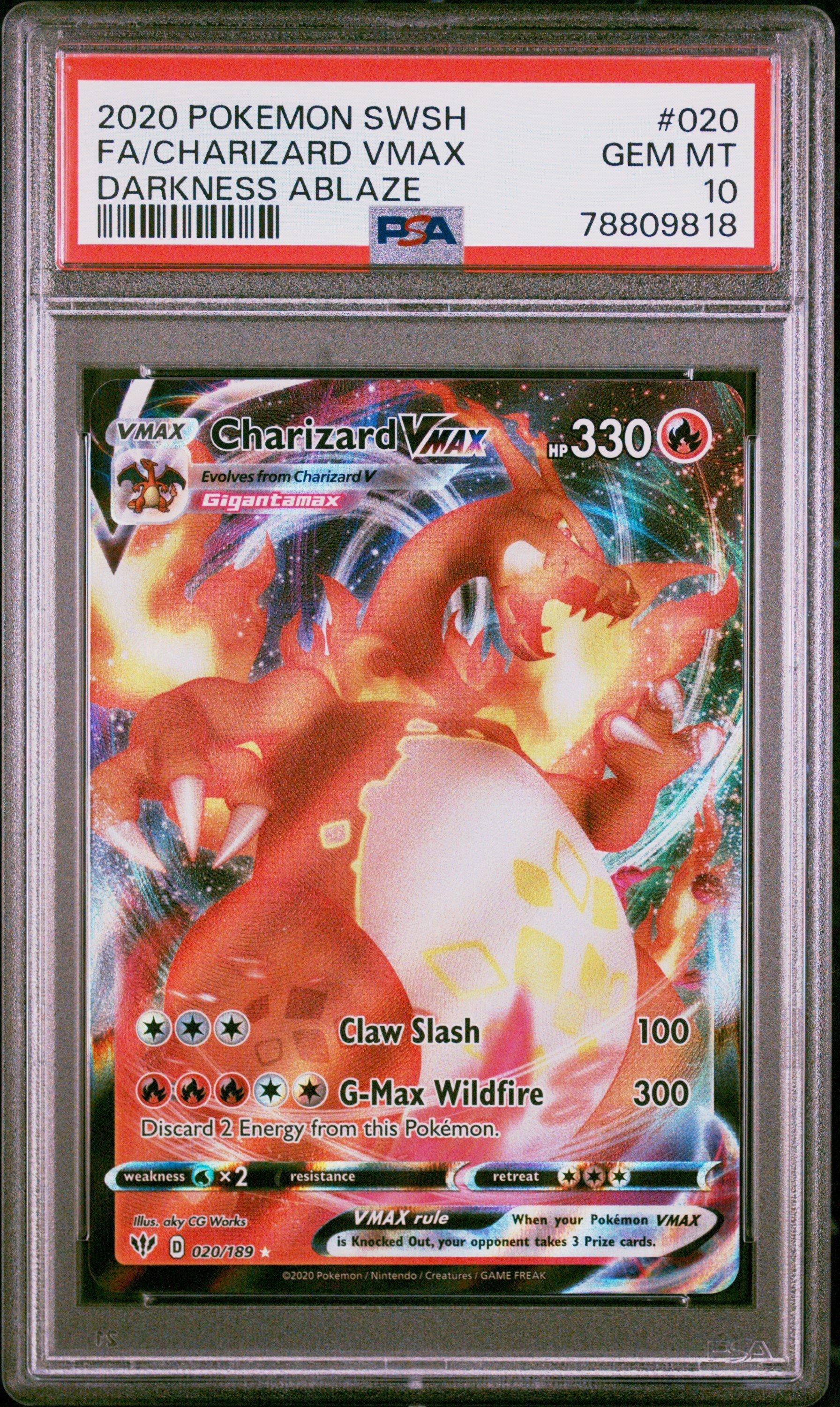 pokemon cards charizard vmax price Crystalcommerce - 020/189 this card is the perfect way to showcase your collection. Pokemon Graded: Charizard VMAX 74/73