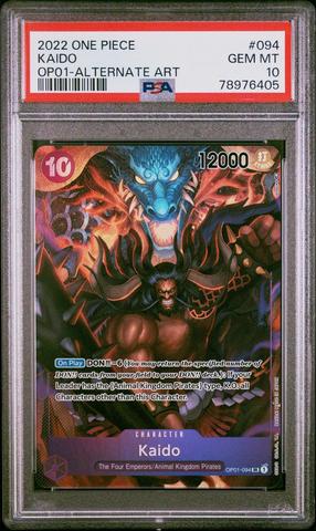 2024 One Piece Op08-two Legends 106 Nami Alternate Art PSA 10