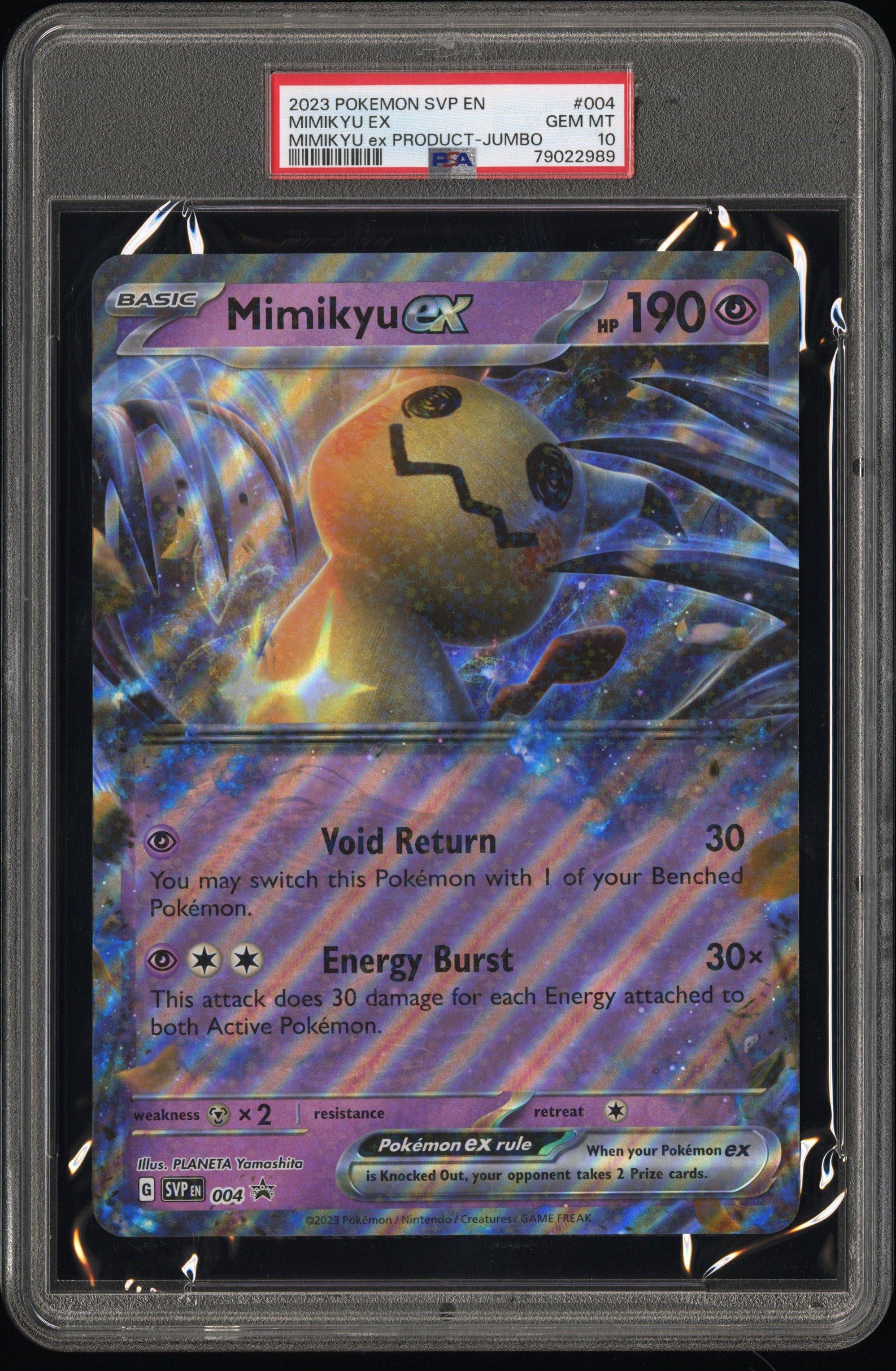 2023 Pokemon Svp En-sv Black Star Promo 004 Mimikyu Ex Mimikyu Ex