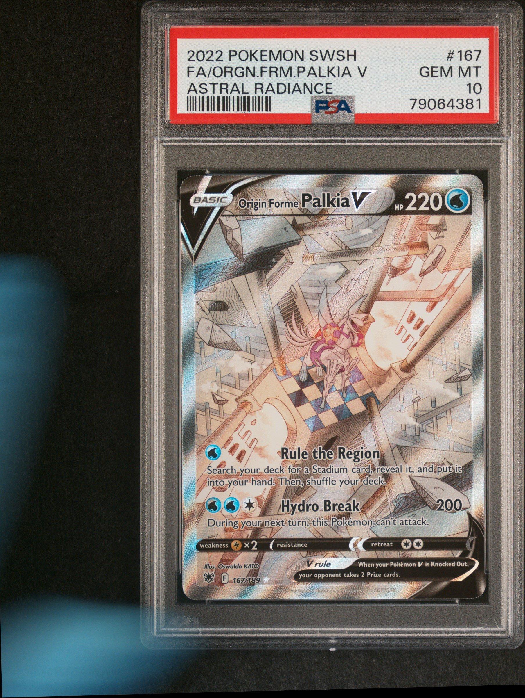 2022 Pokemon Sword & Shield Astral Radiance 167 Full Art/origin
