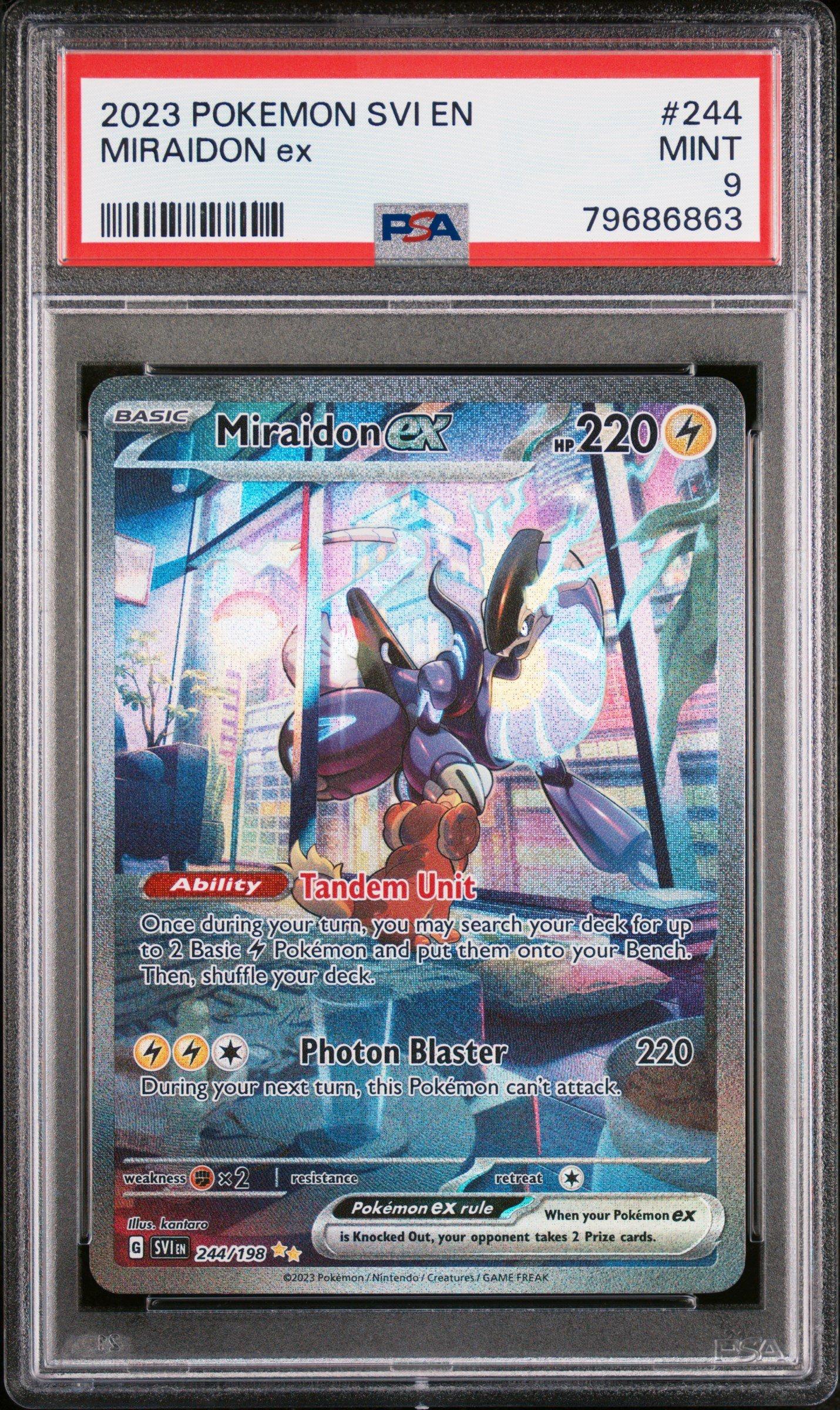 【PSA9】MライボルトEX PSA 9 Zekrom ex BWR 174/086 Black Bolt sv11B Pokemon Card Japanese