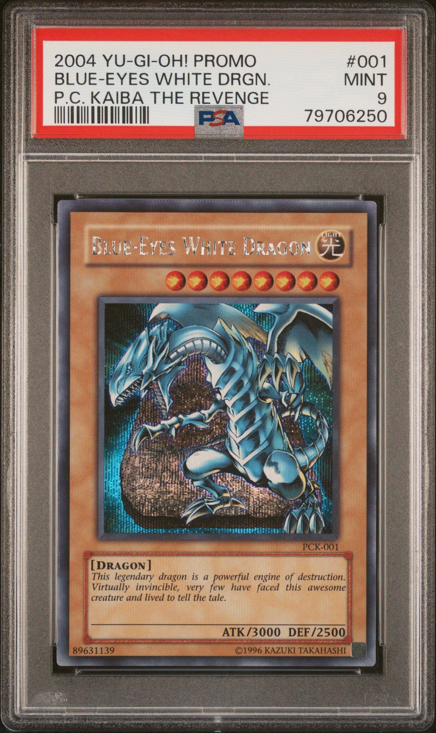 2004 Yu-gi-oh! Promo 001 Blue-eyes White Dragon Power Of Chaos