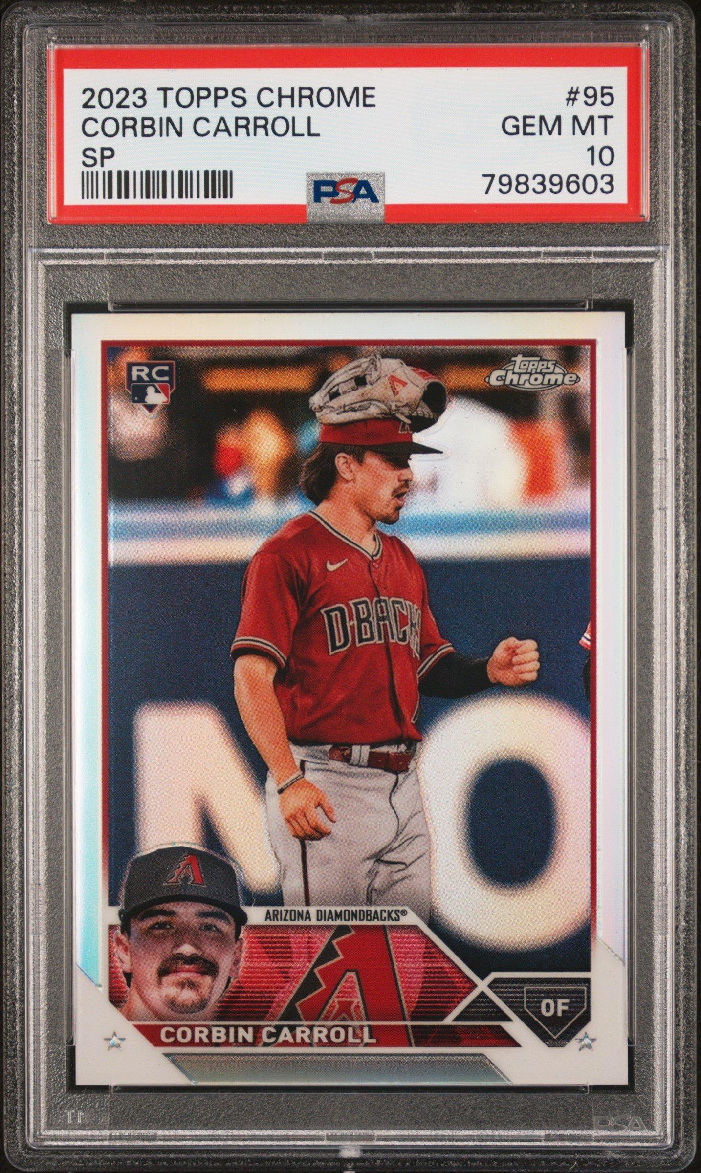 2023 Topps Chrome 95 Corbin Carroll Sp PSA 10 Graded Card | GameStop