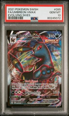 2021 Pokemon Sword & Shield Evolving Skies 095 Full Art/umbreon
