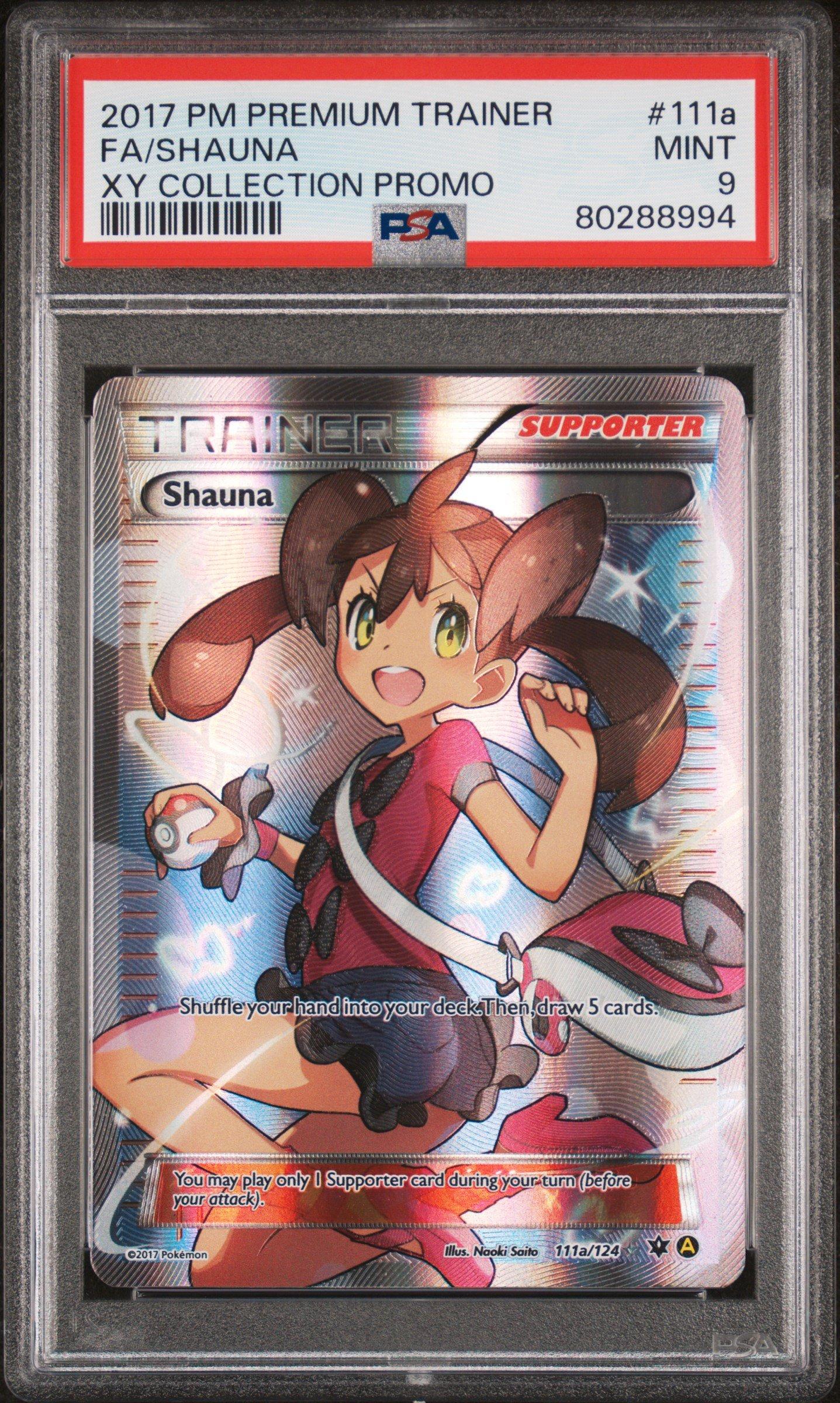 2017 Pokemon Premium Trainer Xy Collection Promo 111a Full Art