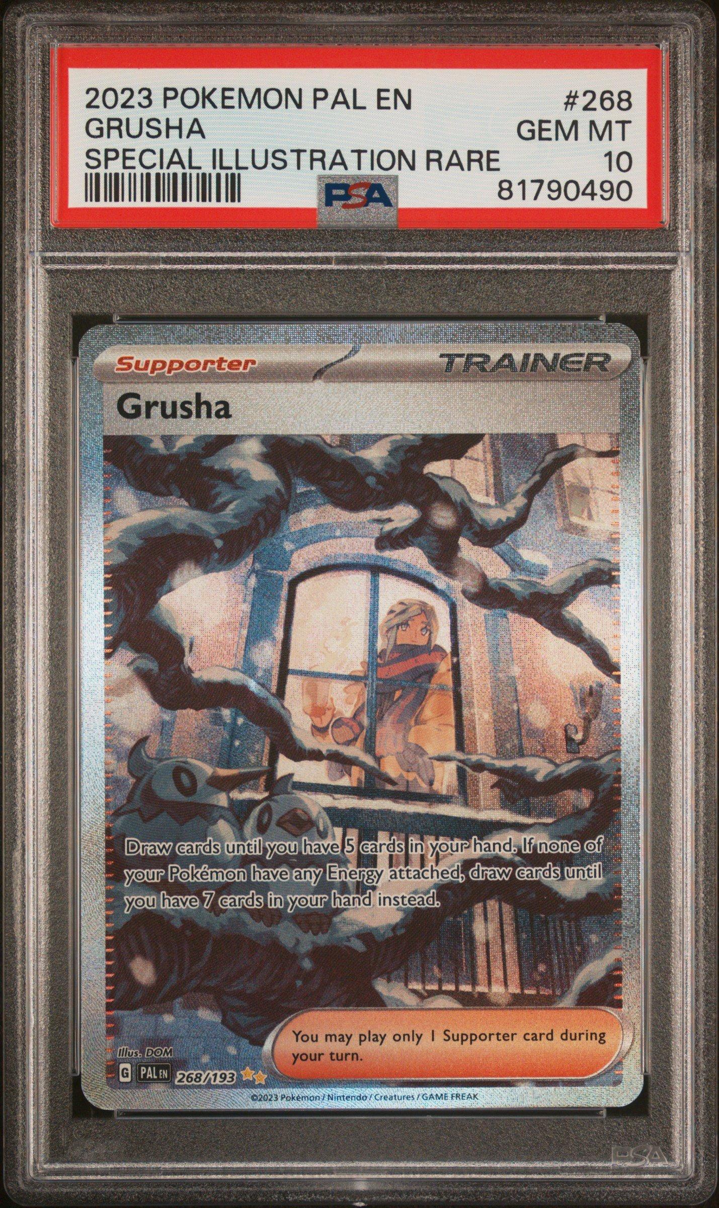 2023 Pokemon Pal En-paldea Evolved 268 Grusha Special Illustration