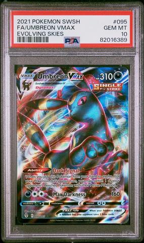 2021 Pokemon Sword & Shield Evolving Skies 188 Full Art/umbreon V