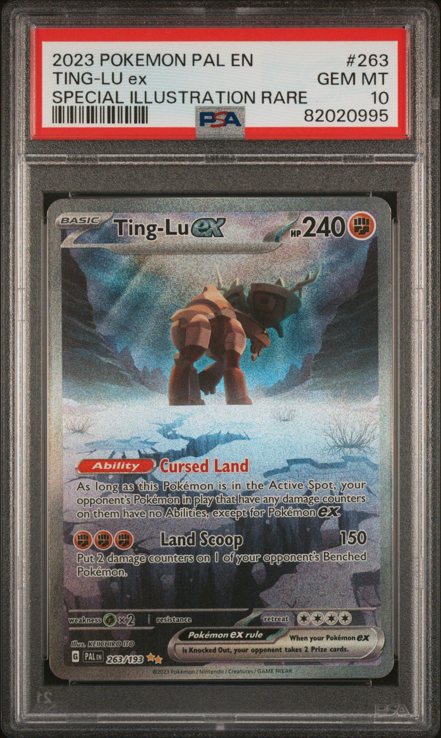 2023 Pokemon Pal En-paldea Evolved 263 Ting PSA 10