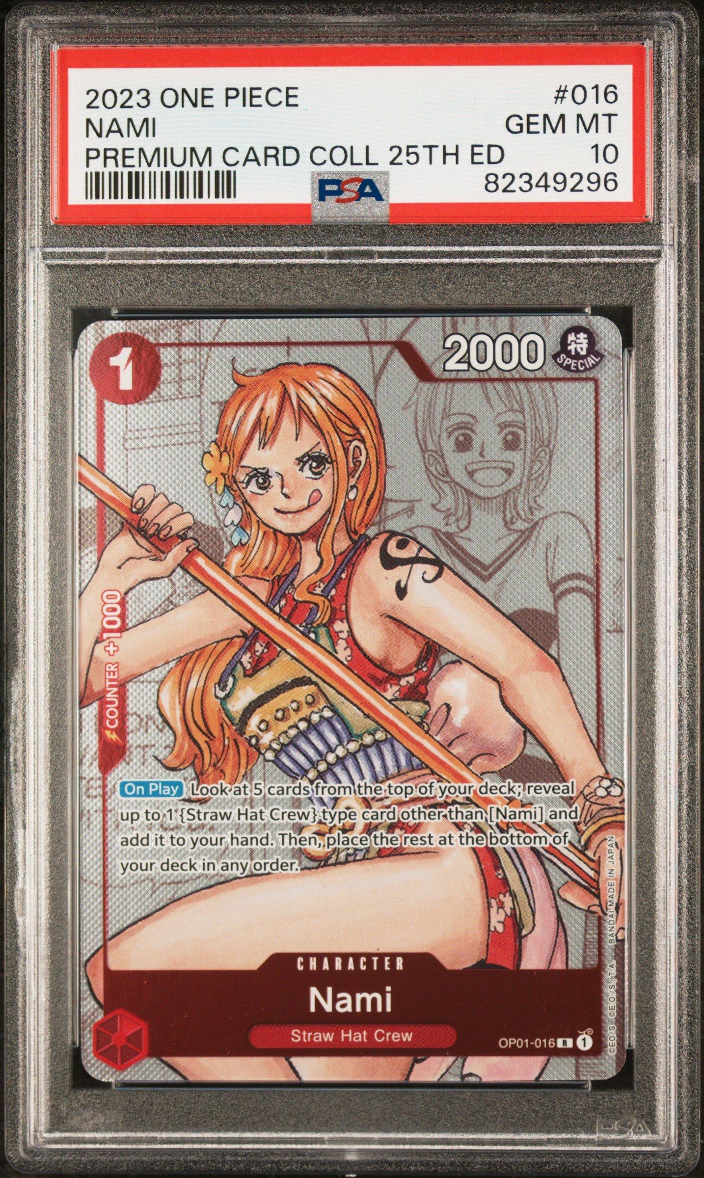 2023 One Piece Premium Bandai Premium Card Collection 25th Edition 