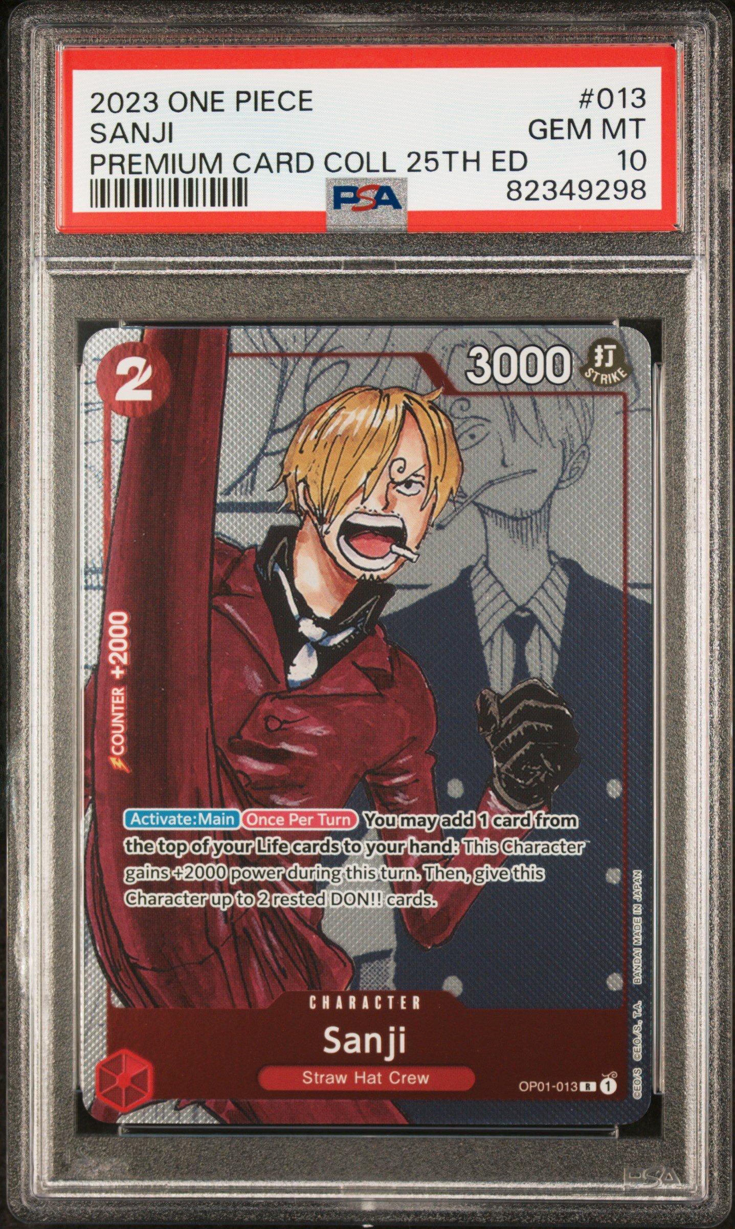 2023 One Piece Premium Bandai Premium Card Collection 25th Edition
