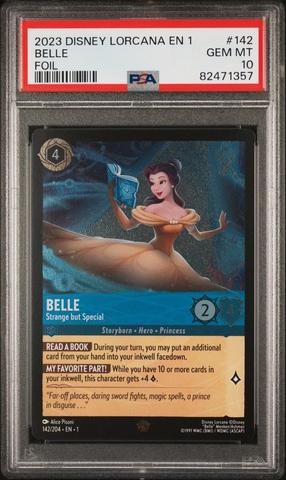 【PSA10】ベル　ロルカナ ディズニー ロルカナ ベル エンチャンテッド PSA10 LORCANA
