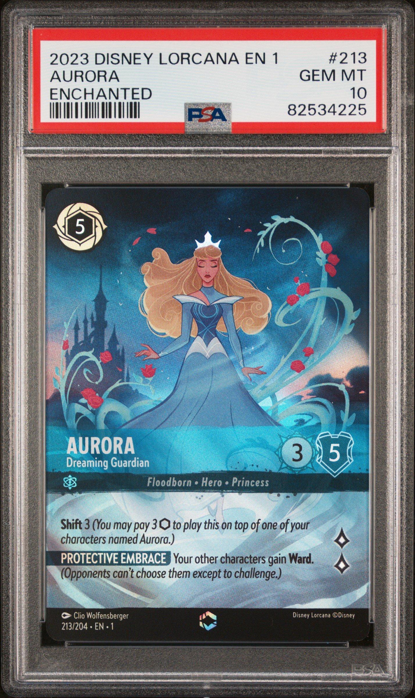 2023 Disney Lorcana En 1-the First Chapter 213 Aurora - Dreaming