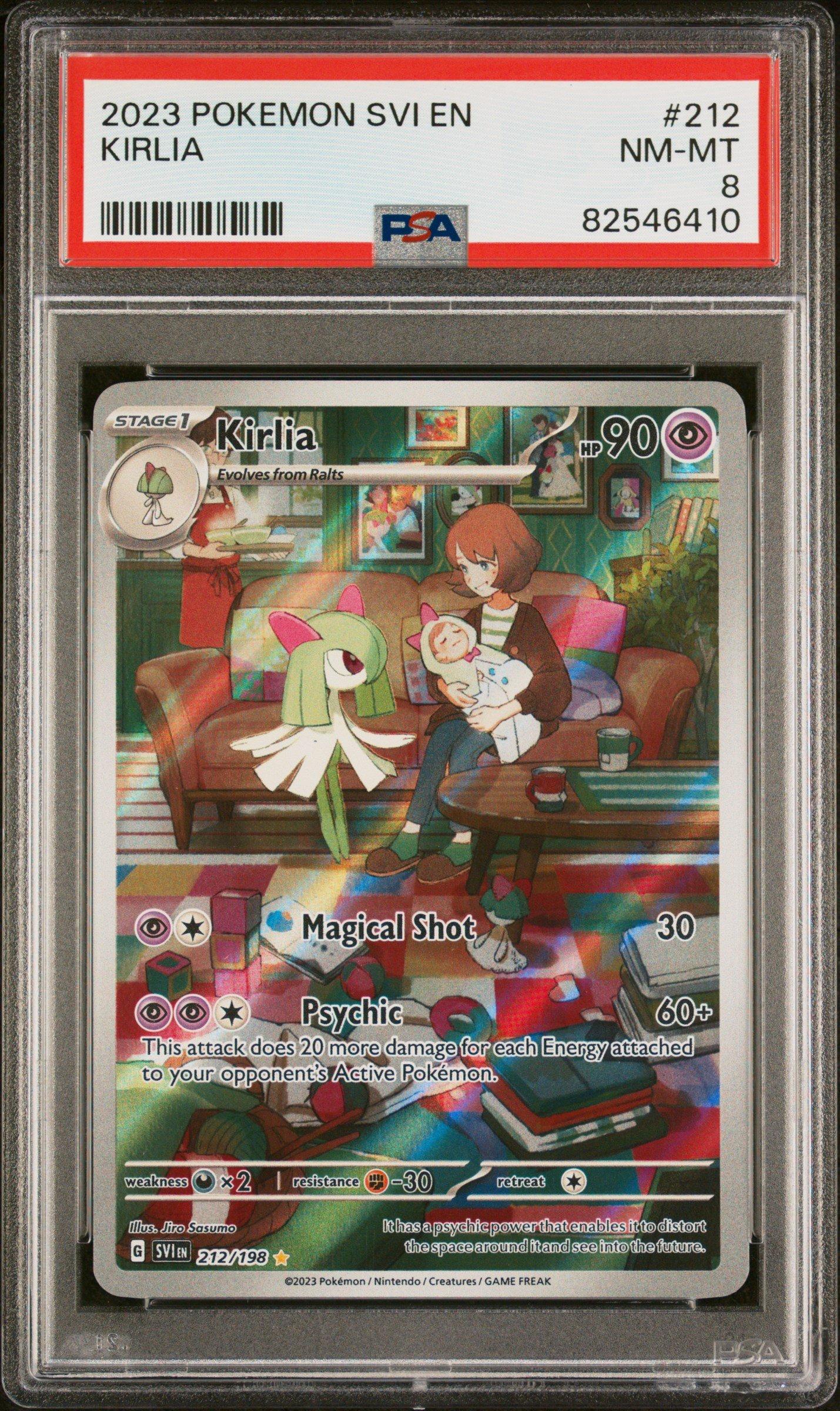 2023 Pokemon Svi En-scarlet & Violet 212 Kirlia Illustration Rare