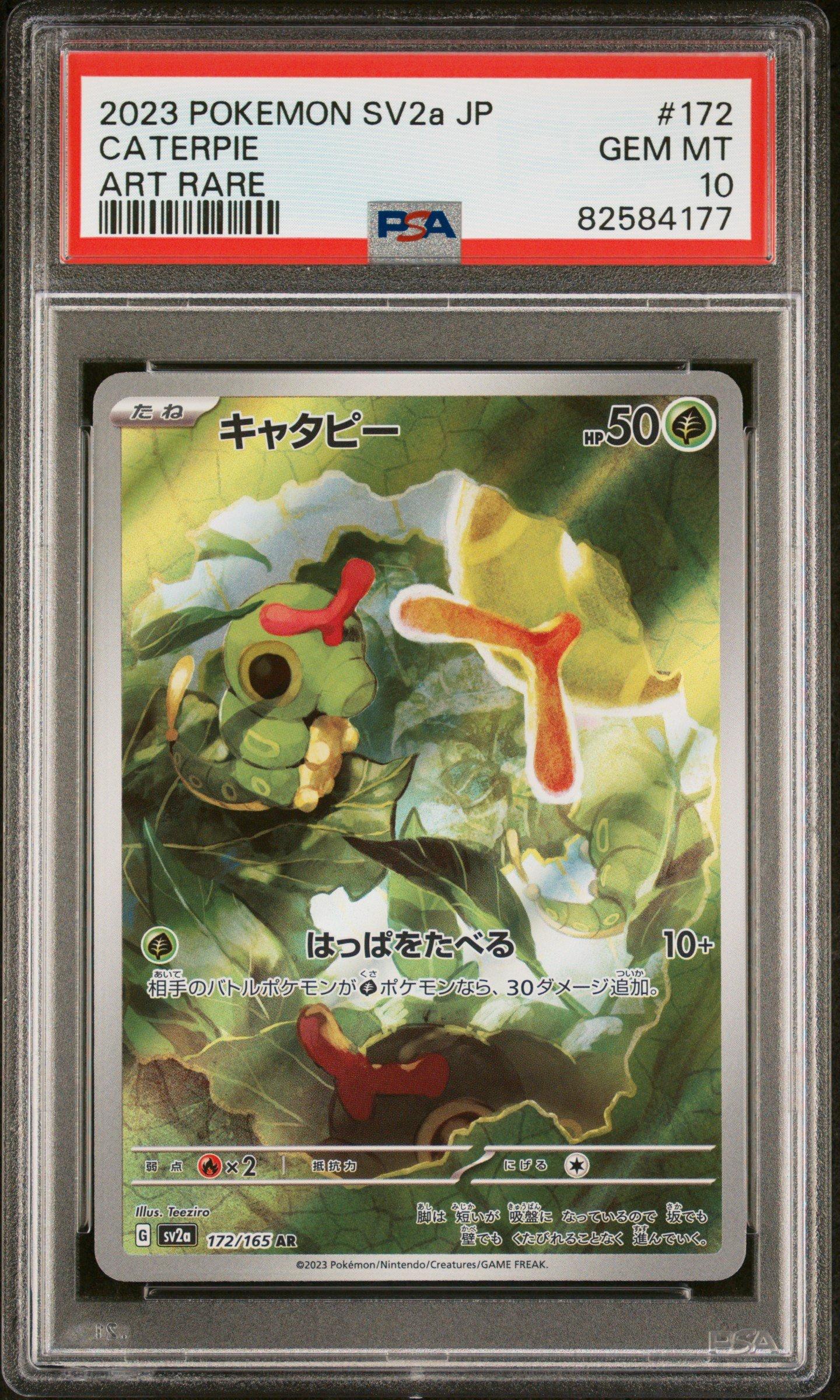 psa10 2023 ポケモン SV2a JP フシギダネ ART RARE PSA 10 GEM MINT 2023 Pokemon Japanese Sv2a-pokemon 151 Pikachu Art
