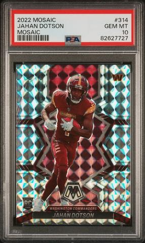 2021 Panini Mosaic 19 Lamar Jackson Gold Wave PSA 10 | GameStop