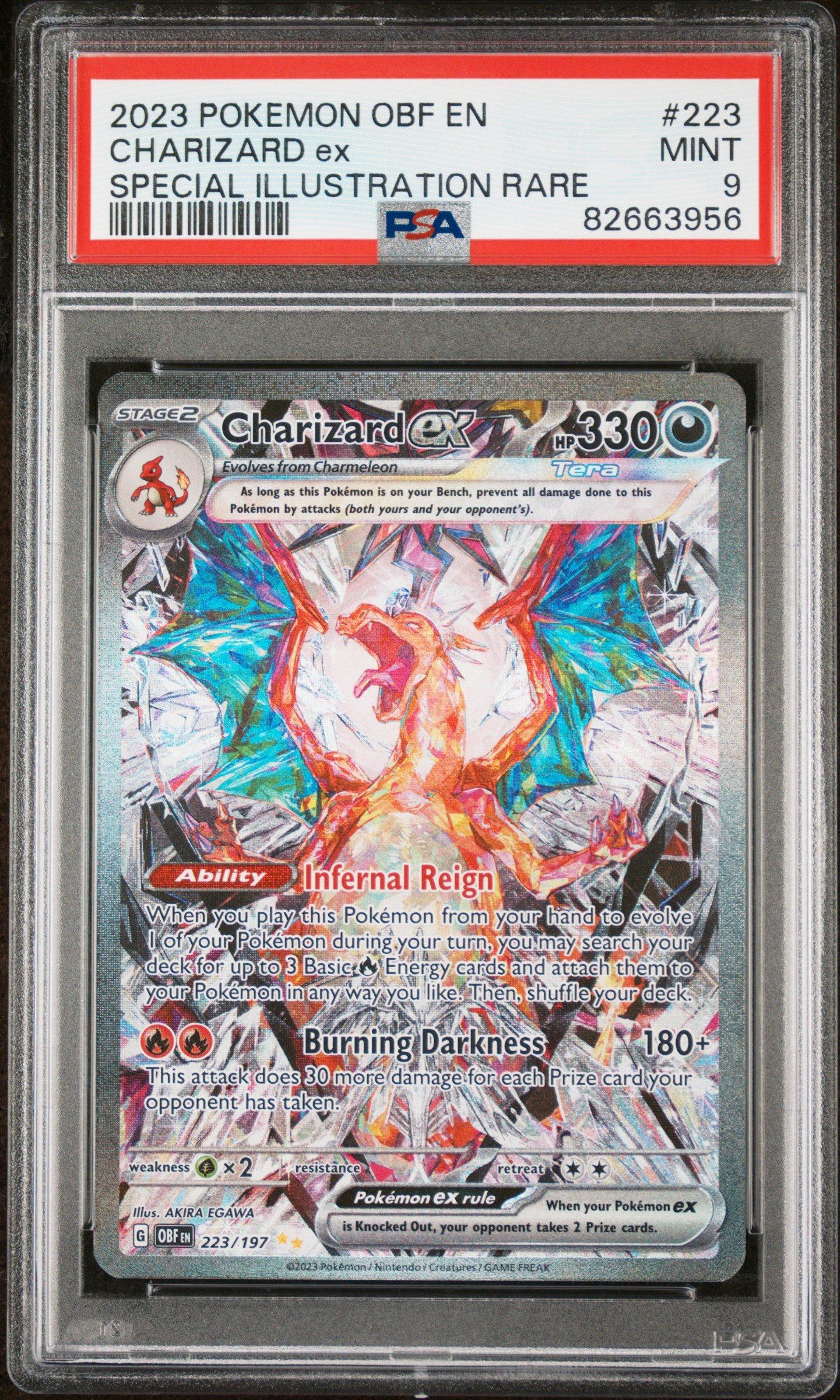 2023 Pokemon Obf En-obsidian Flames 223 Charizard Ex Special