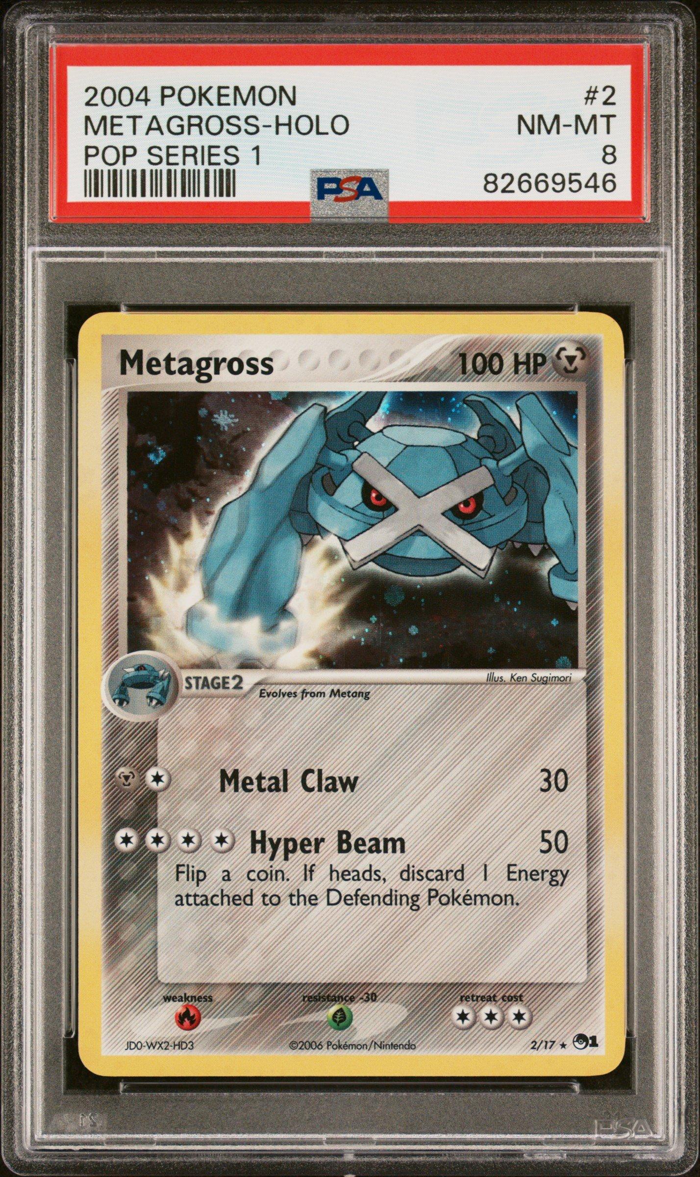 2006 Pokemon Pop Series 1 2 Metagross-holo PSA 8 Graded Card | GameStop