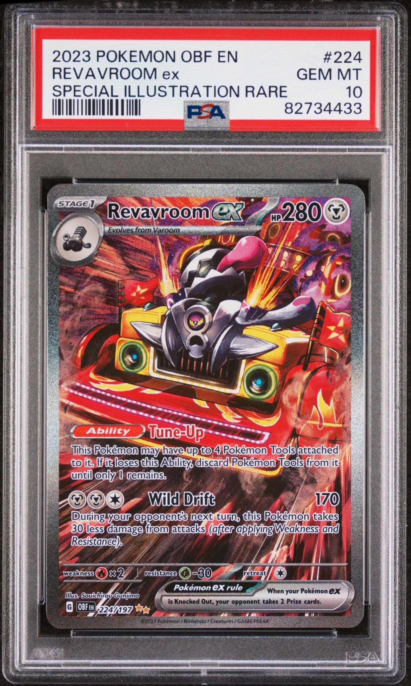 revavroom ex pokemon card value Pokmon TCG Revavroom ex SV03: Obsidian Flames 216/197 Holo Ultra Rare