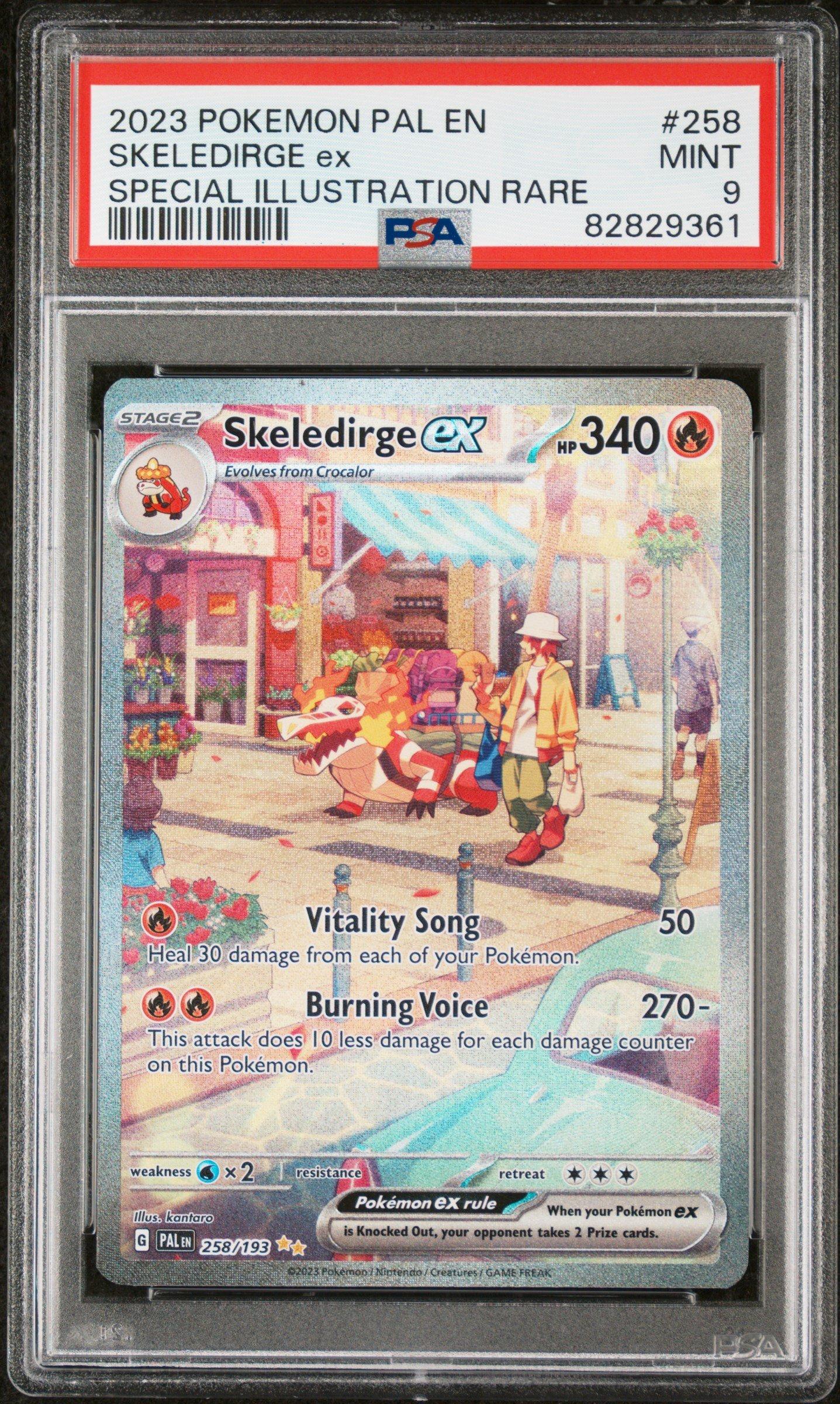 skeledirge ex pokemon card value Pokemon TCG - Skeledirge ex Promo Full Art Holo Card SVP 034 main image 0