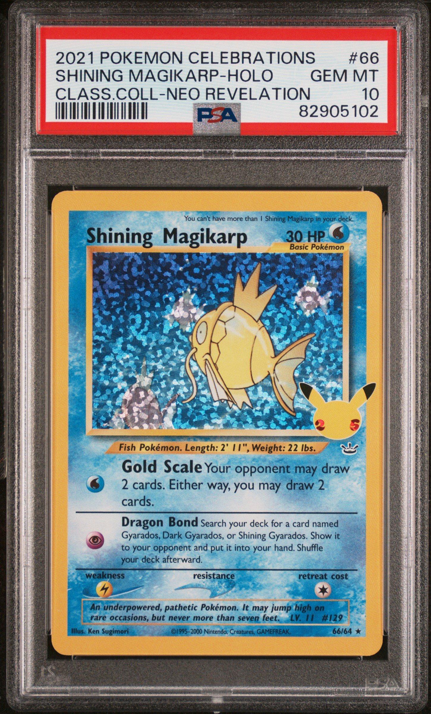 2021 Pokemon Celebrations Classic Collection 66 Shining