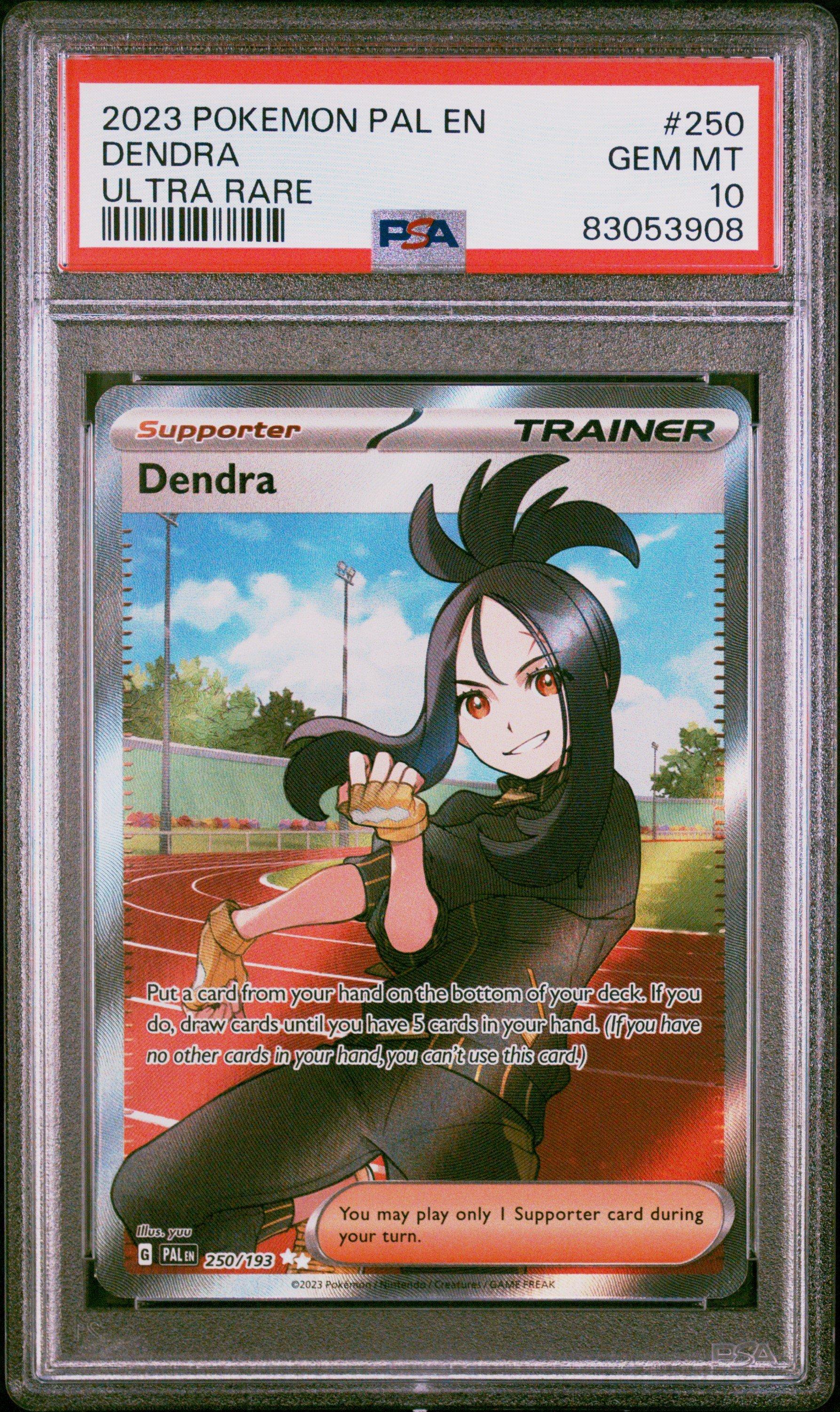 2023 Pokemon Pal En-paldea Evolved 250 Dendra Ultra Rare PSA 10 