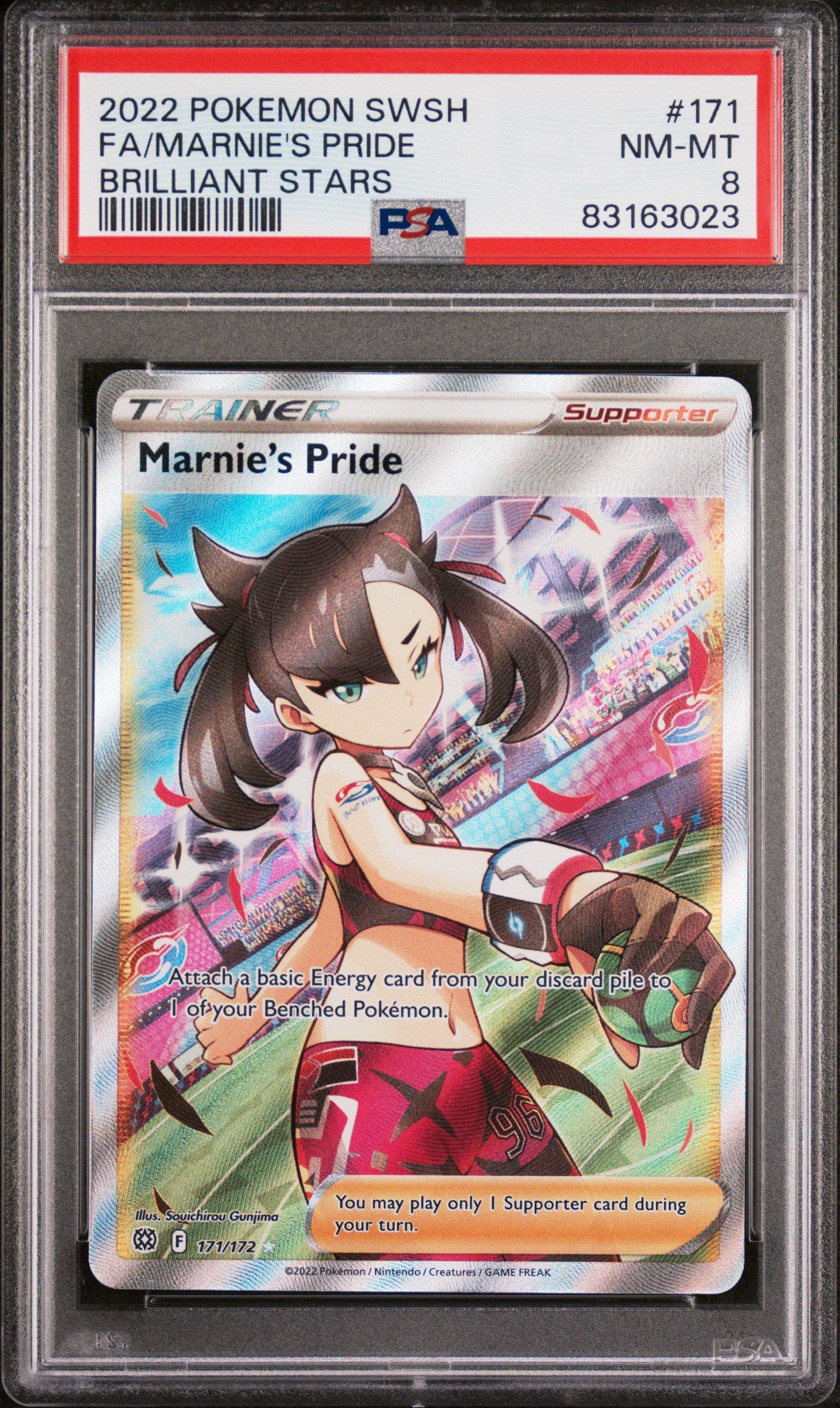 marnie's pride pokemon card value - 171/172 - Full Art Ultra Rare 1 Extended art frontplate Screws Marnie's Pride #171 Prices |