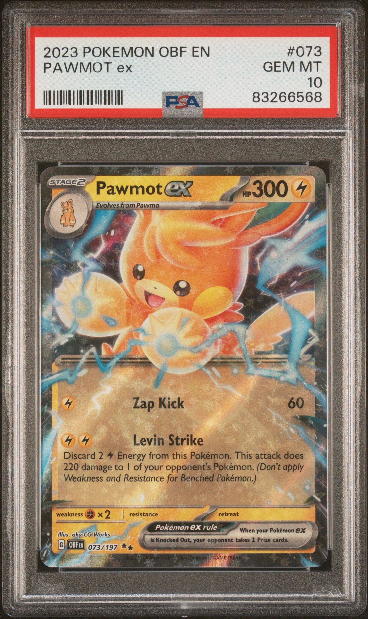 pawmot ex pokemon card value - 073/197 Double Rare - Obsidian Flames [Colorless]. evolves-into:pawmot-ex-  PkmnCards