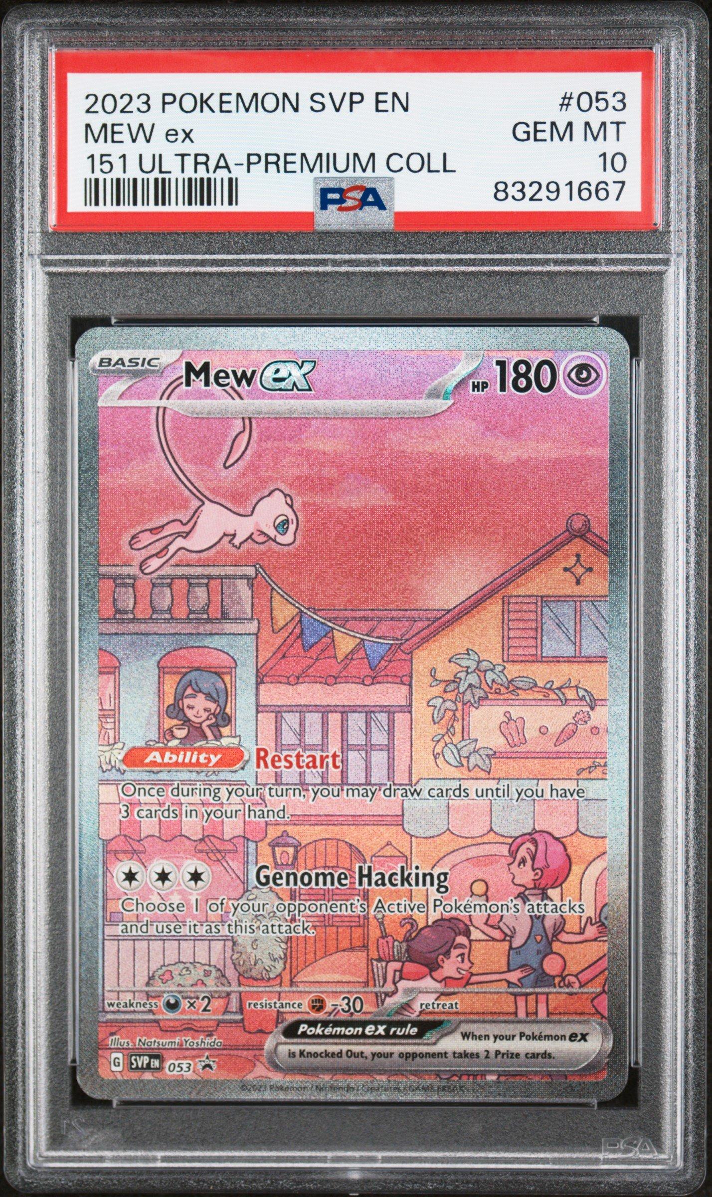 2023 Pokemon Svp En-sv Black Star Promo 053 Mew Ex 151 Ultra