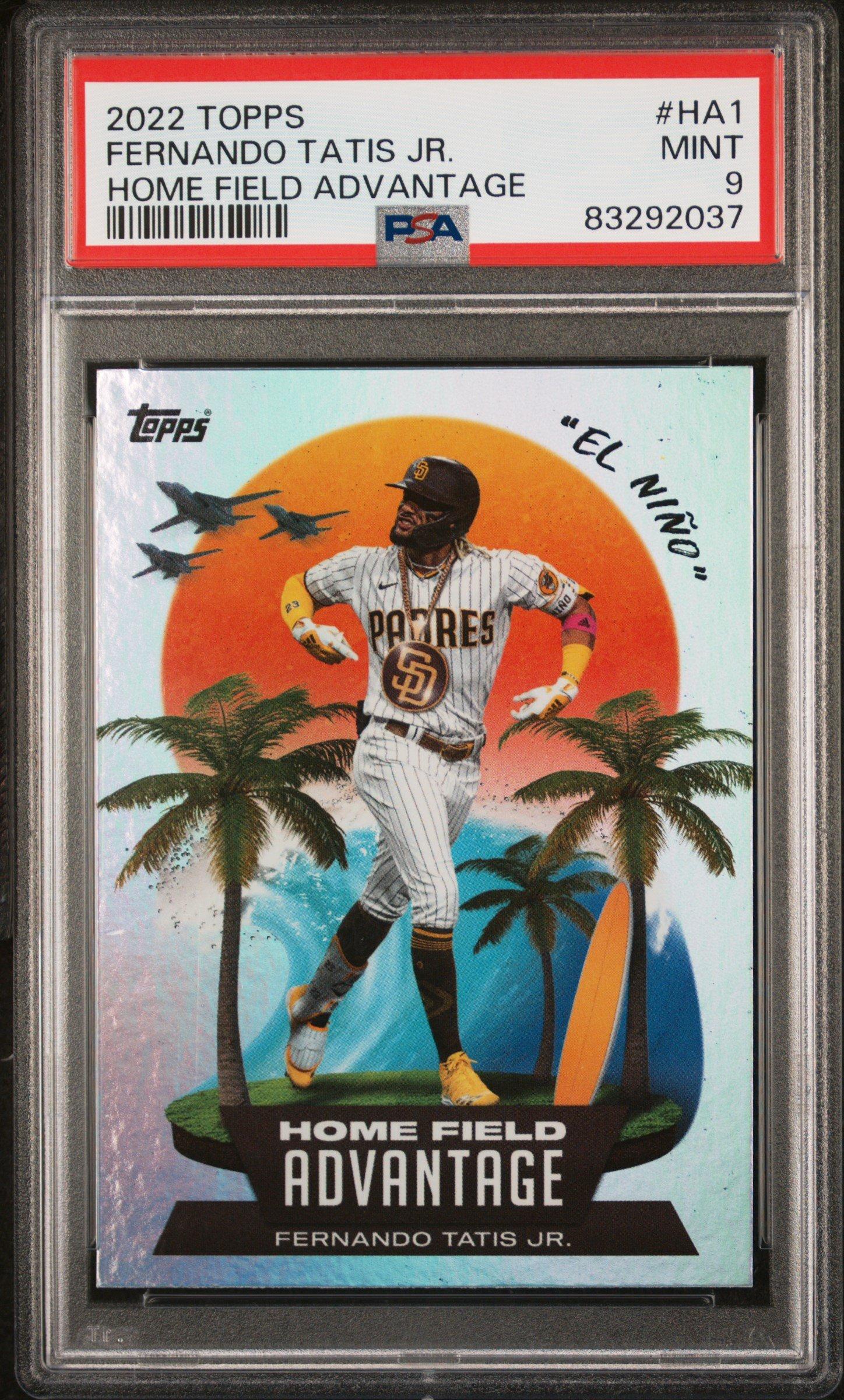 新品 tati 2022 Topps Home Field Advantage Ha1 Fernando Tatis Jr. PSA 9
