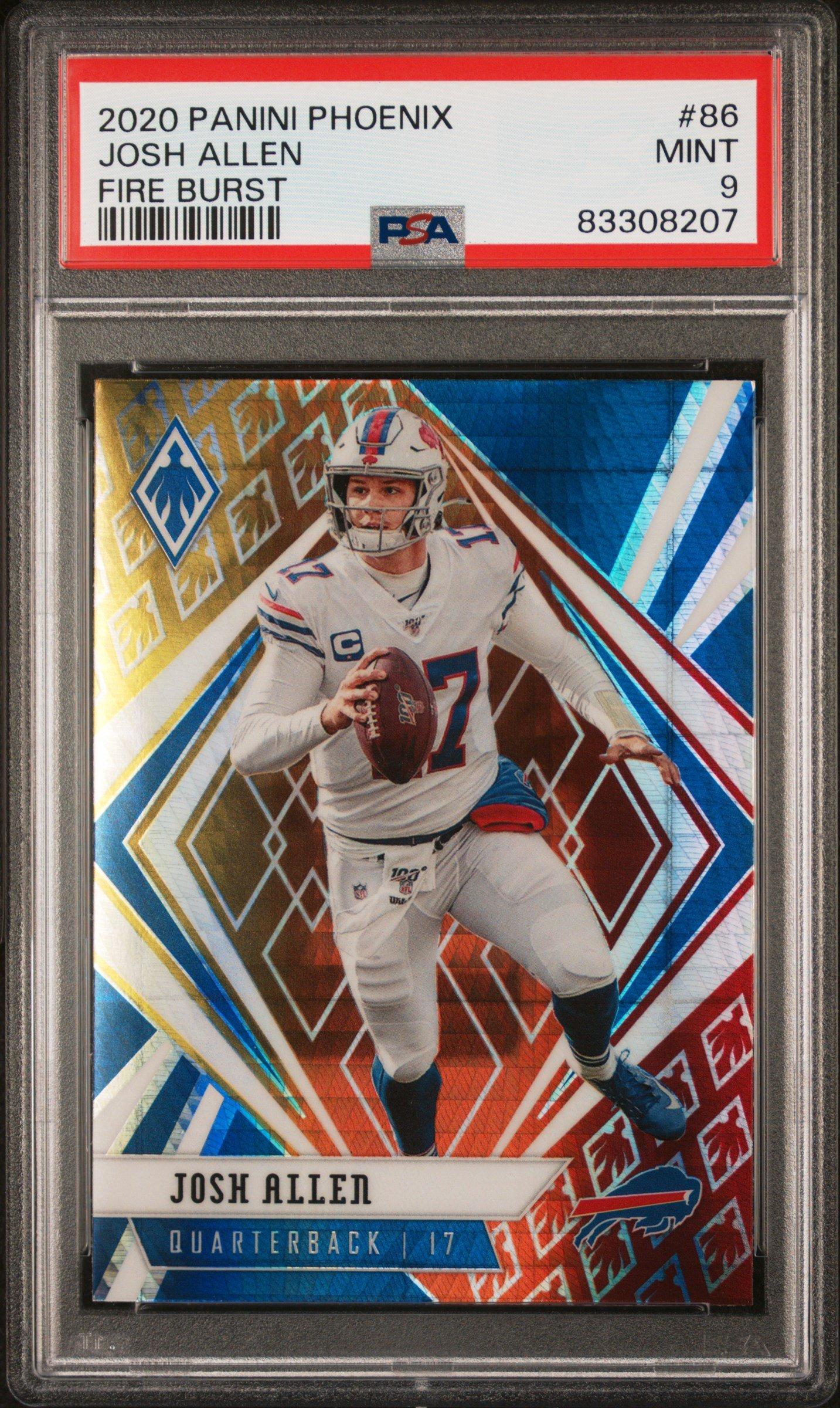 josh allen graded cards 2018 Panini Encased Rookie Endorsements "Tall" Autograph Card #RE-JA 24/25 BGS 9.5 Singles orders will be confirmed by our team Josh Allen 2020 Panini Illusions